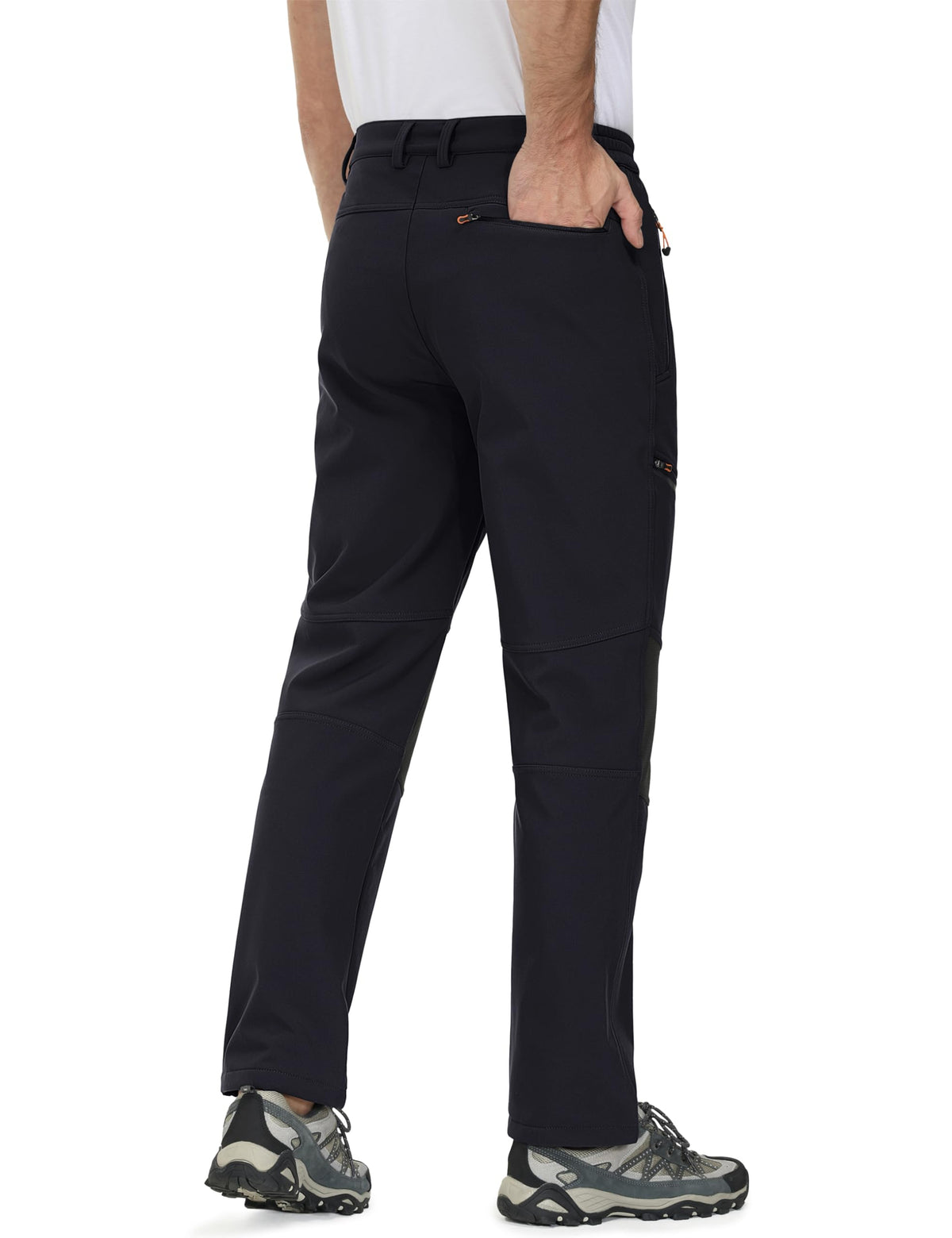 Men's Insulated Fleece-Lined Water-Resistant Hiking Pants