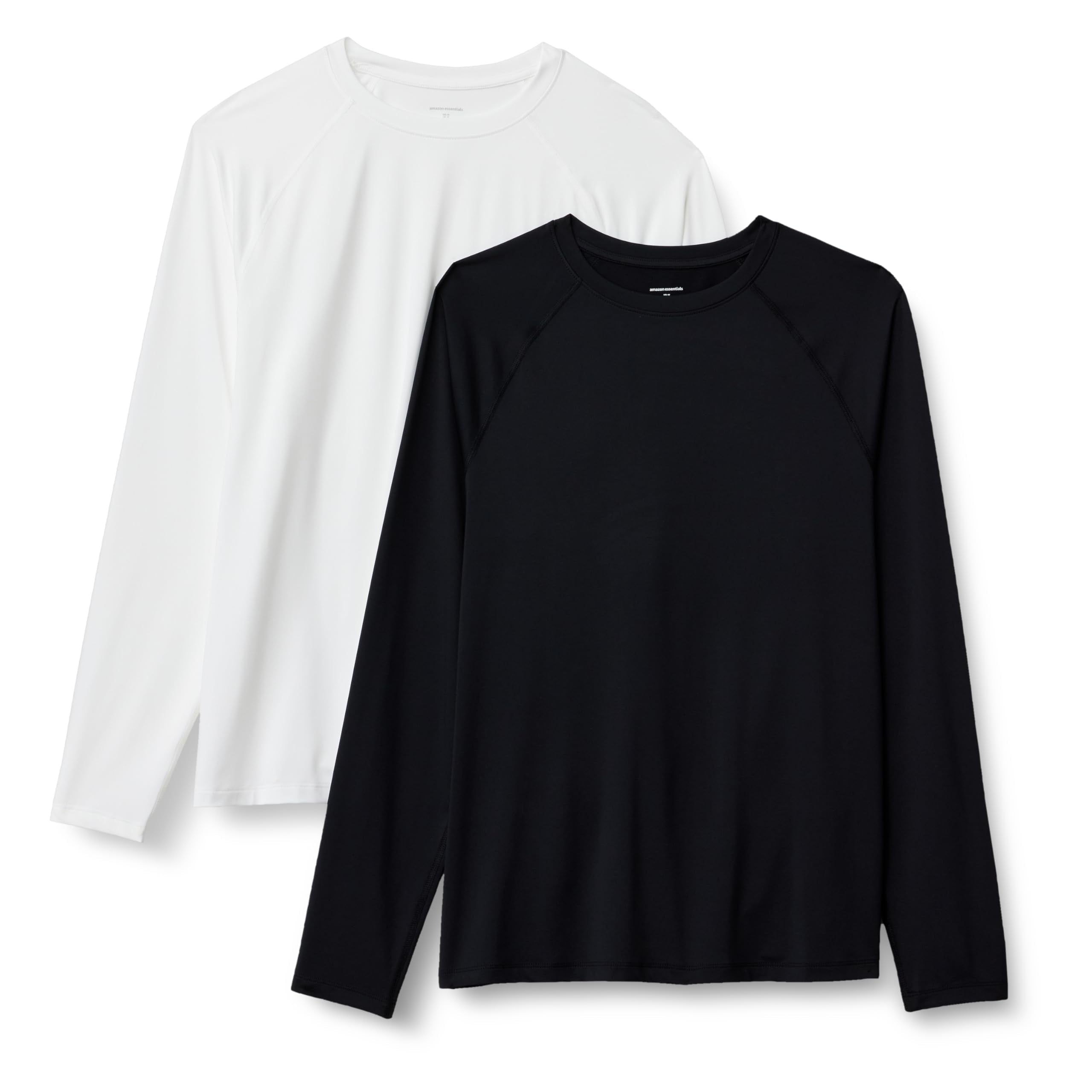 Amazon Essentials Men's Active Quick Dry Tech Stretch Lightweight Long-Sleeve T-Shirt (Available in Big&Tall)