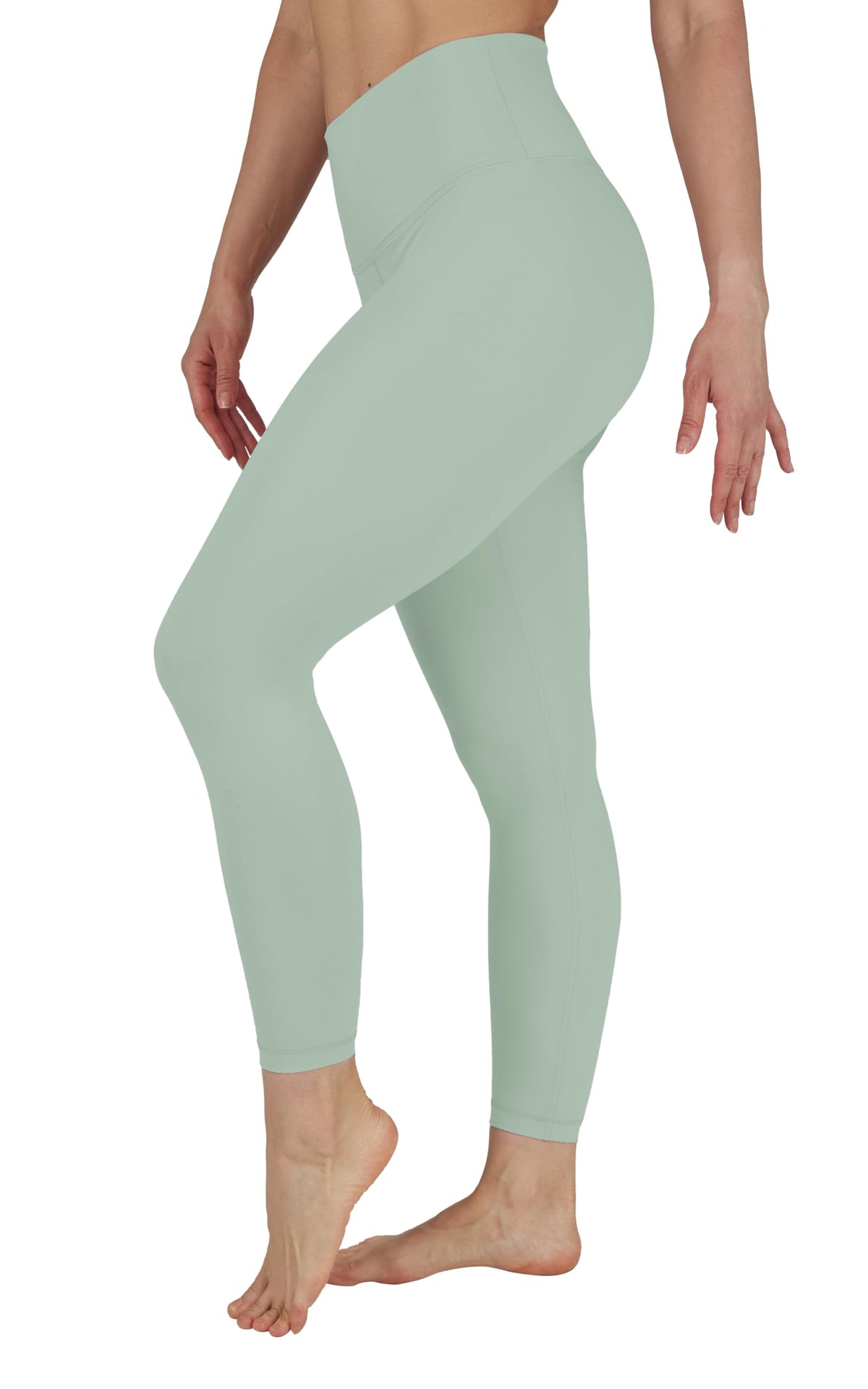 Yogalicious Womens High Waisted Yoga Legging Elastic Free Squat Proof Ankle Length Lux Workout Pant