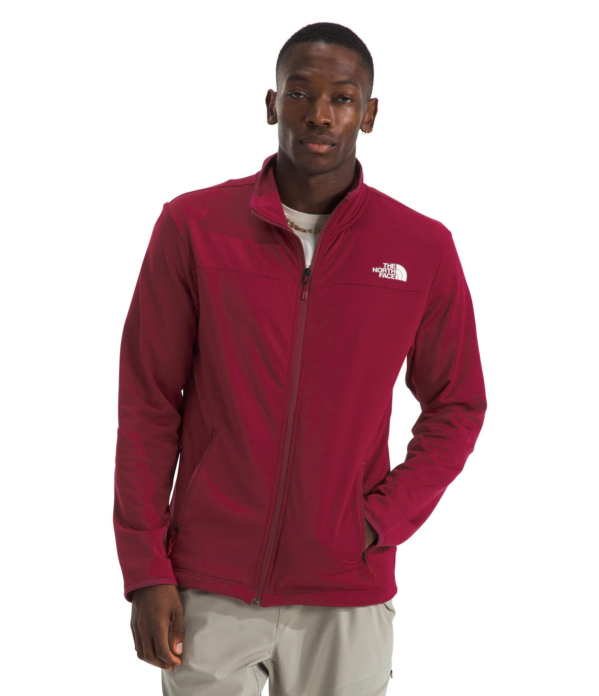 Cedar Trail Grid Full-Zip Fleece Jacket