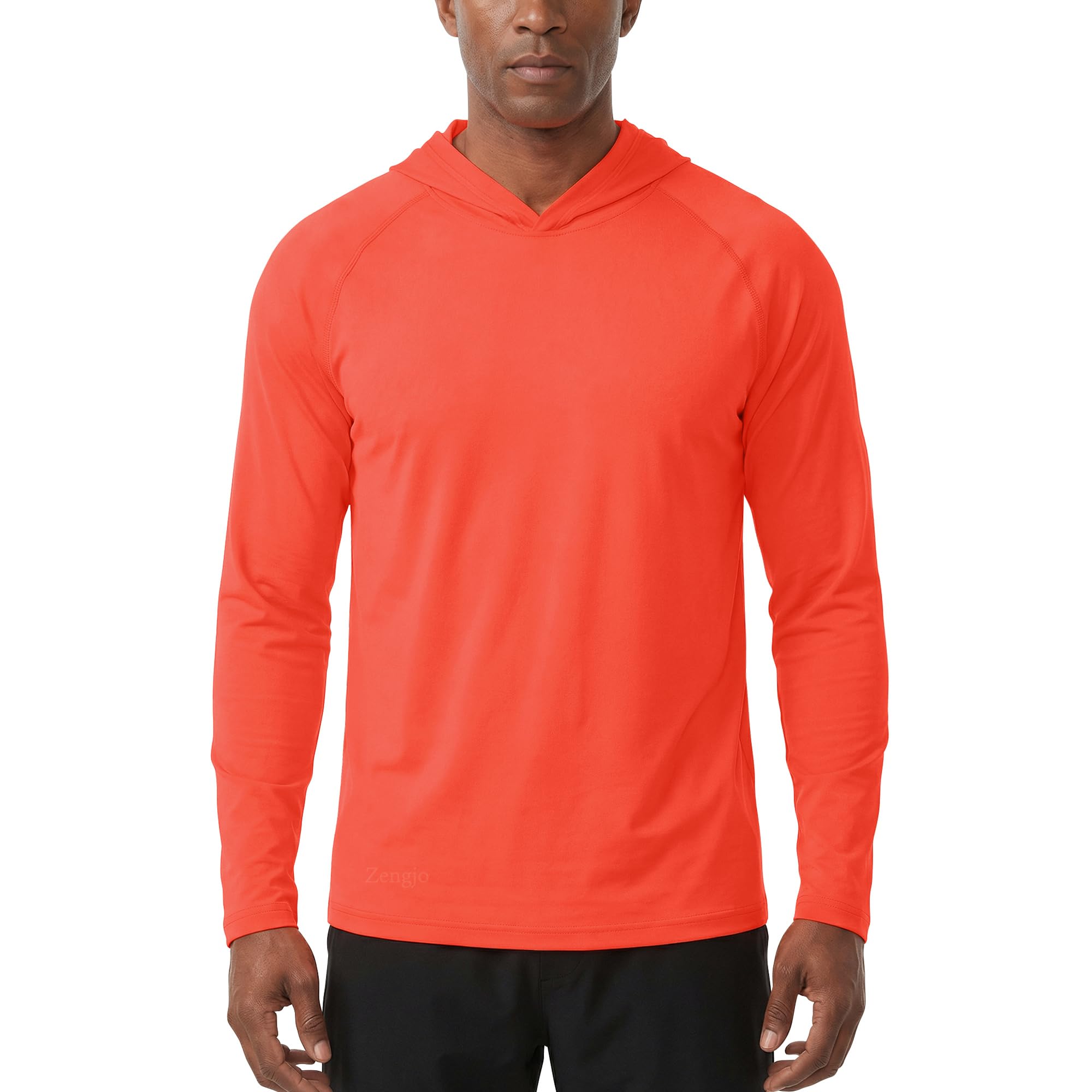 Men's Lightweight Athletic Long-Sleeve Hoodie