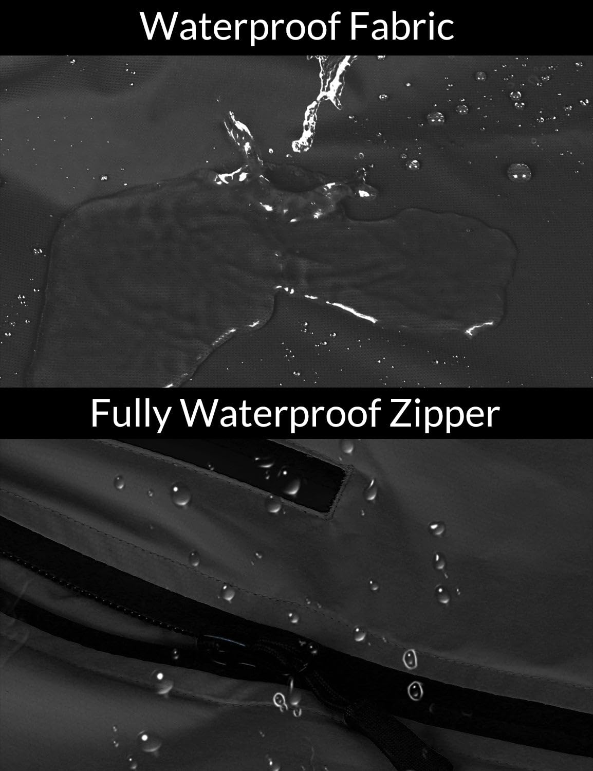 Men's Waterproof Reflective Packable Rain Jacket