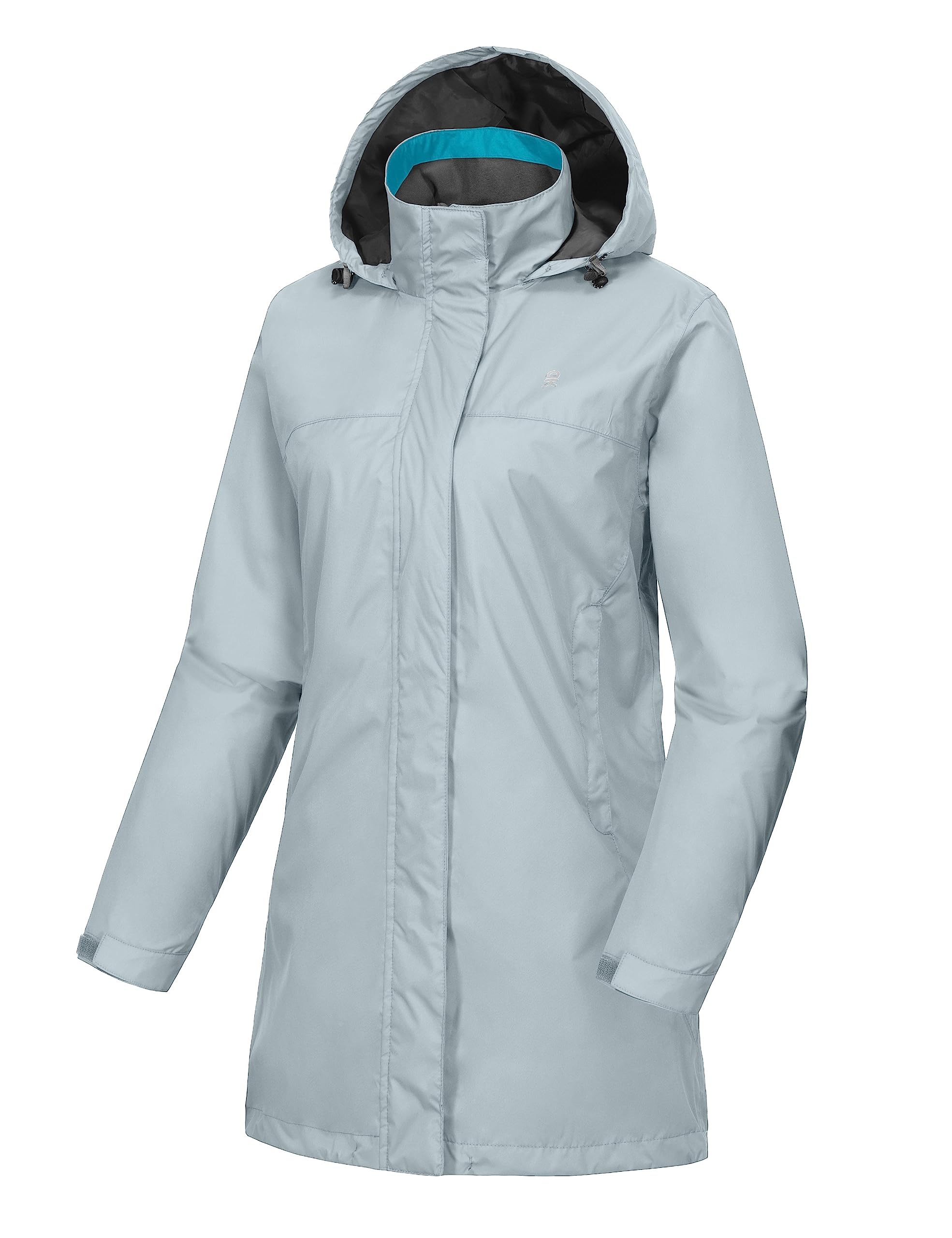 Women's Waterproof Hooded Hiking Rain Jacket