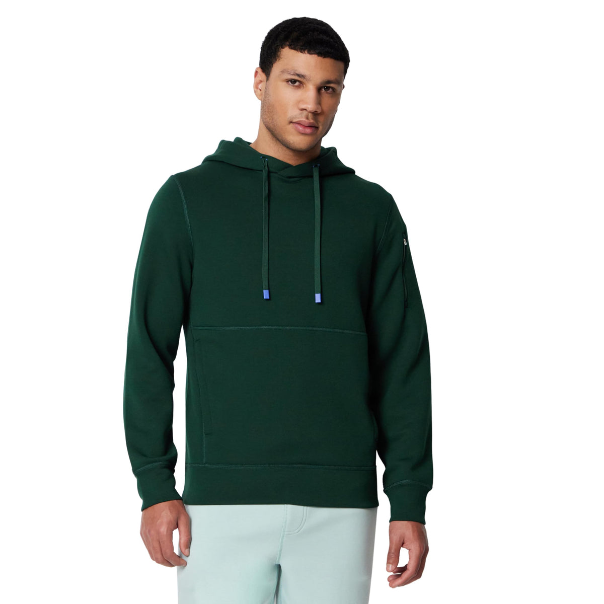 Men's Relaxed-Fit Full-Zip Active Hoodie