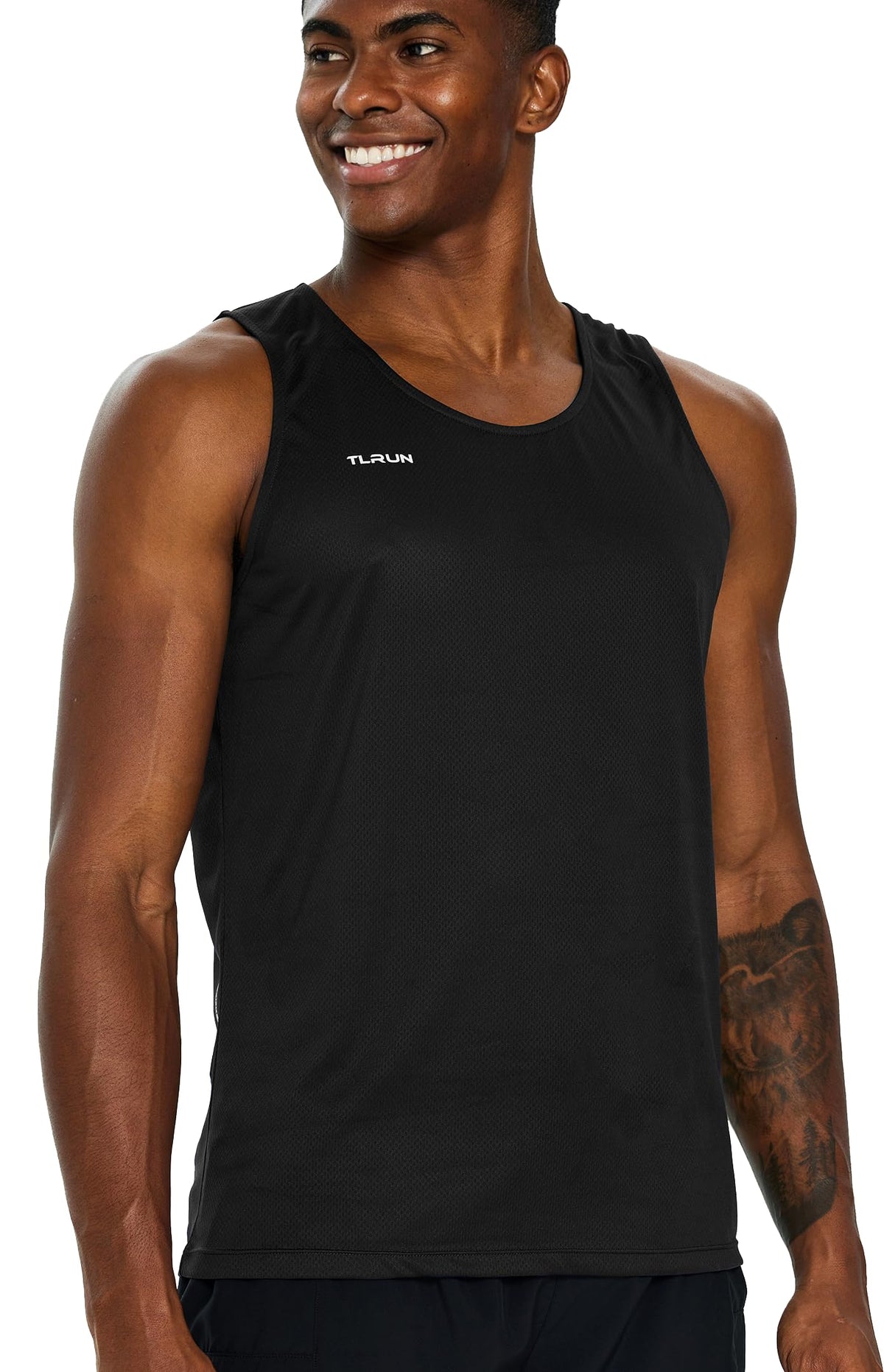 TLRUN Men’s Performance Running Tank Top Ultra Lightweight Singlet