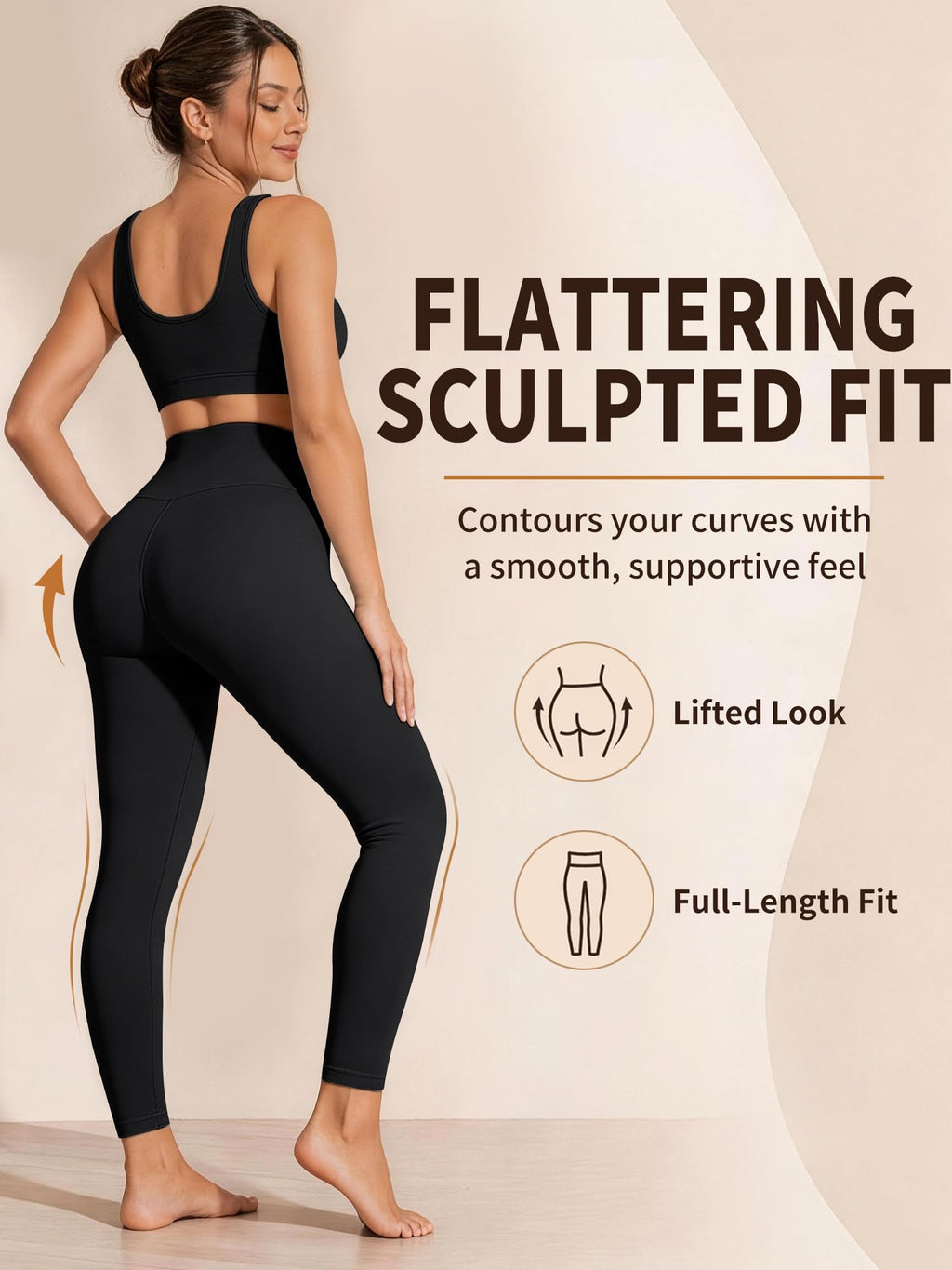 Women's High-Waist Buttery-Soft Full-Length Yoga Leggings