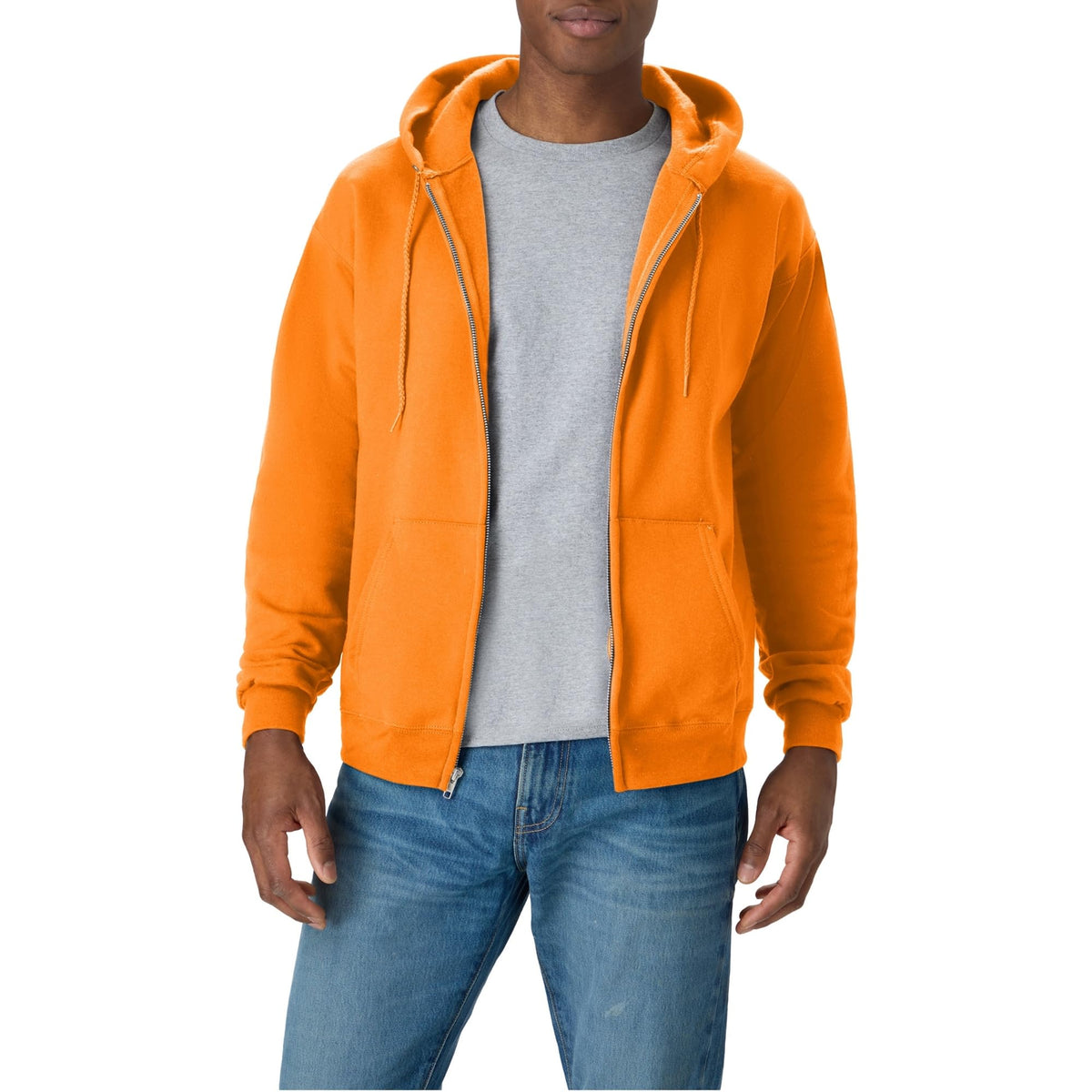Men's EcoSmart Full-Zip Fleece Hoodie Sweatshirt