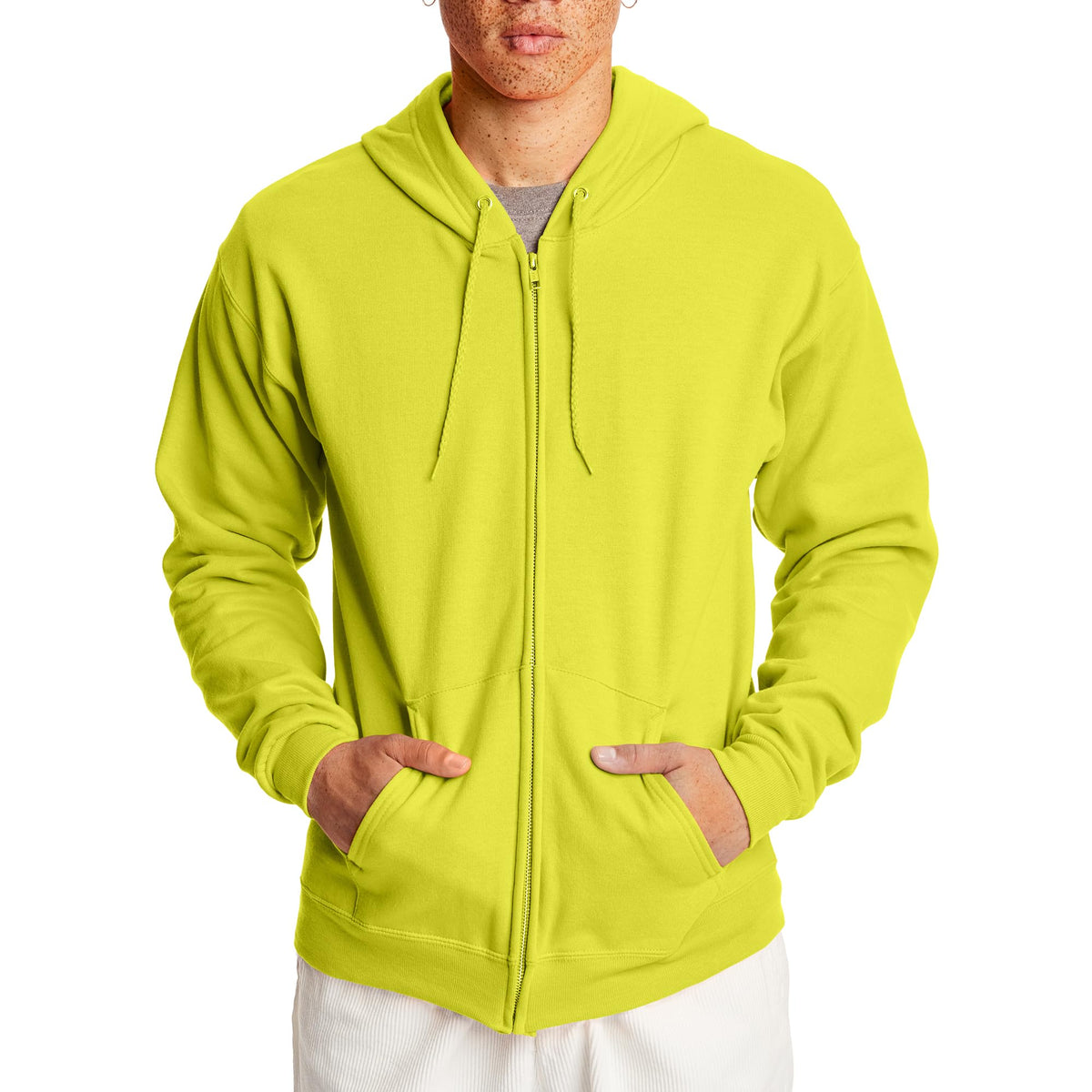 Men's EcoSmart Full-Zip Fleece Hoodie Sweatshirt