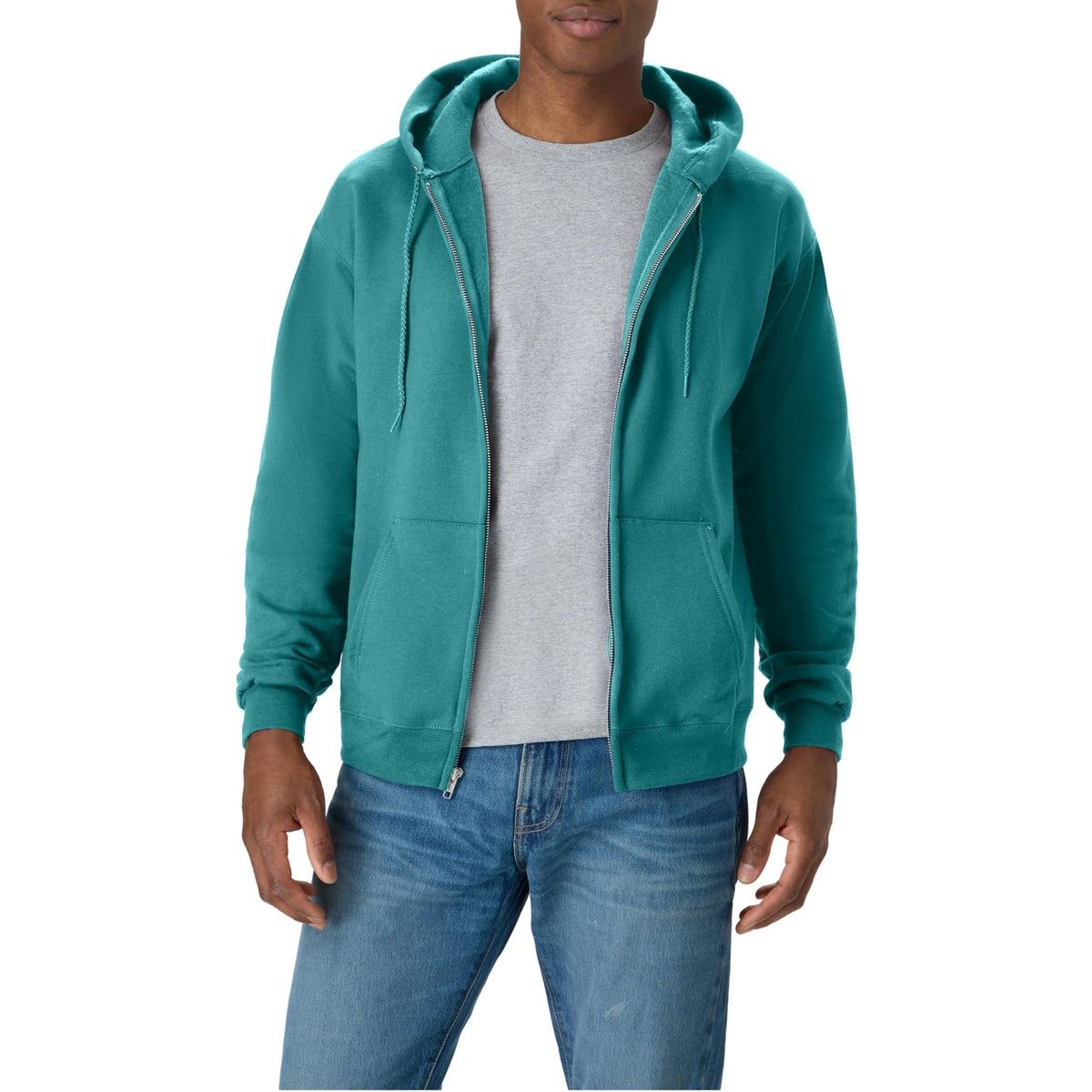 Men's EcoSmart Full-Zip Fleece Hoodie Sweatshirt