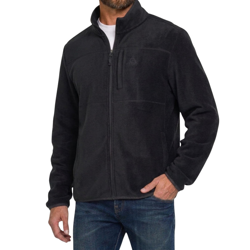 Men's Lightweight Full-Zip Polar Fleece Jacket