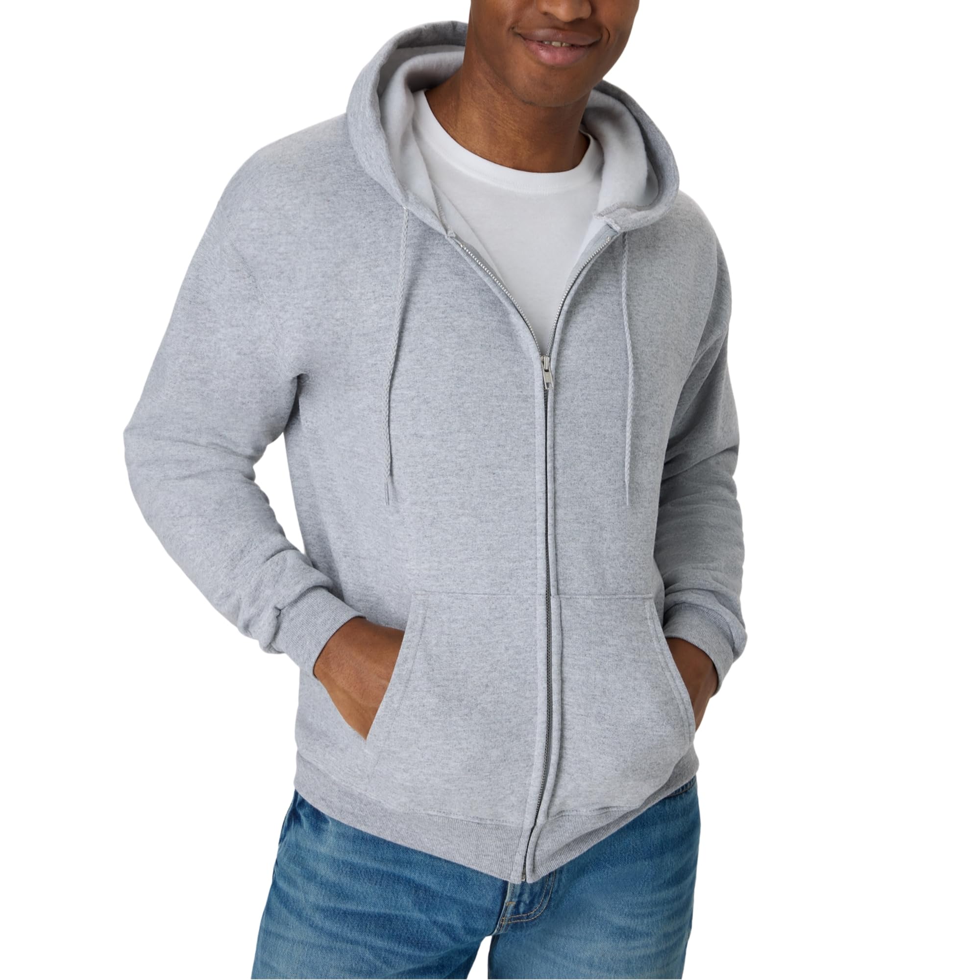 Men's EcoSmart Full-Zip Fleece Hoodie Sweatshirt