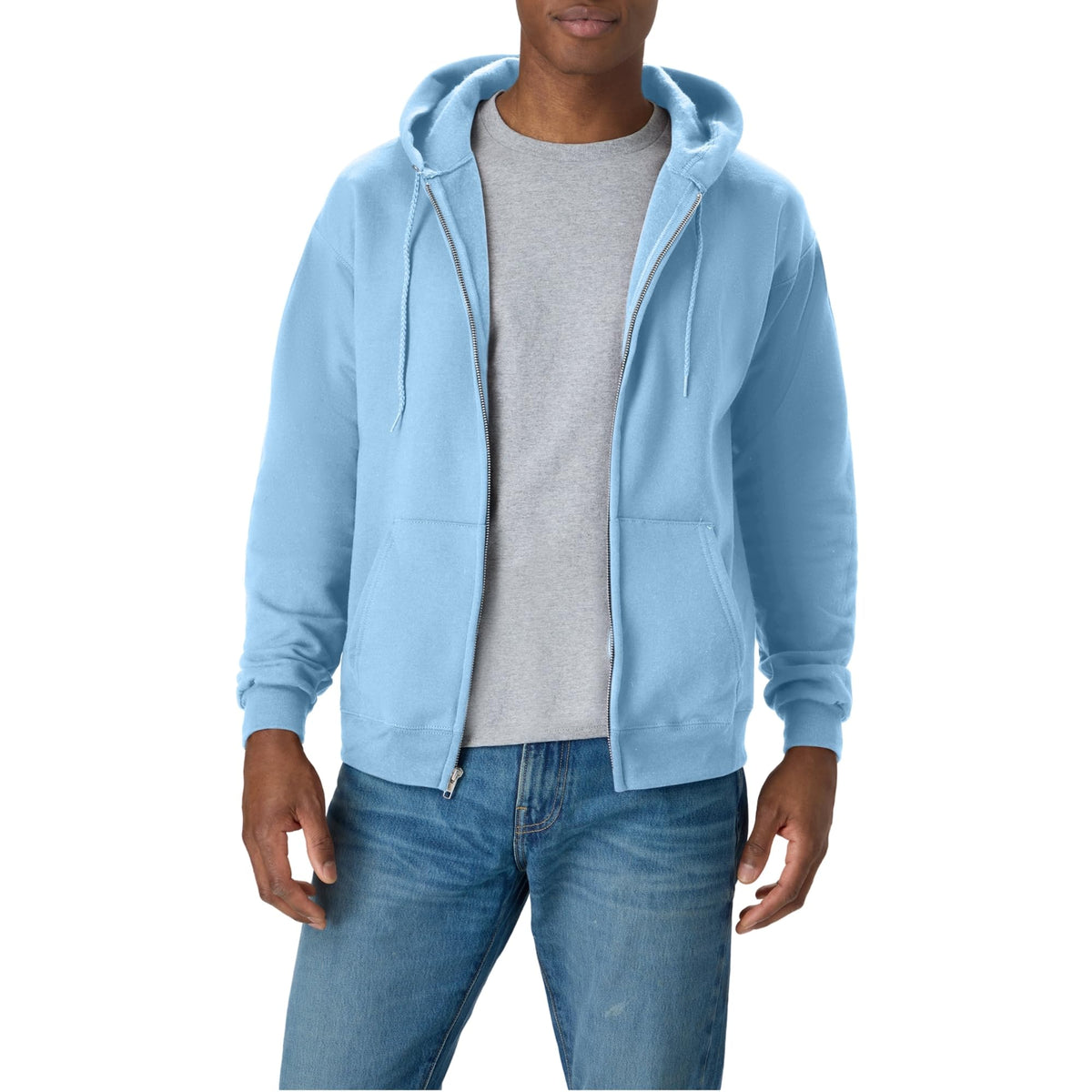 Men's EcoSmart Full-Zip Fleece Hoodie Sweatshirt