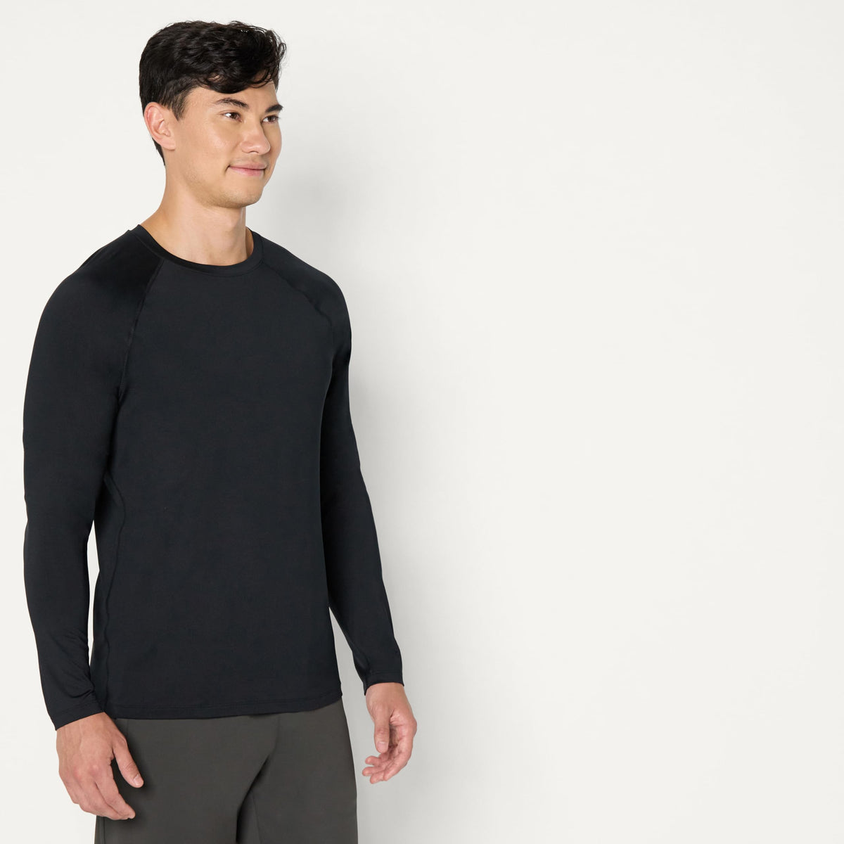 Amazon Essentials Men's Active Quick Dry Tech Stretch Lightweight Long-Sleeve T-Shirt (Available in Big&Tall)