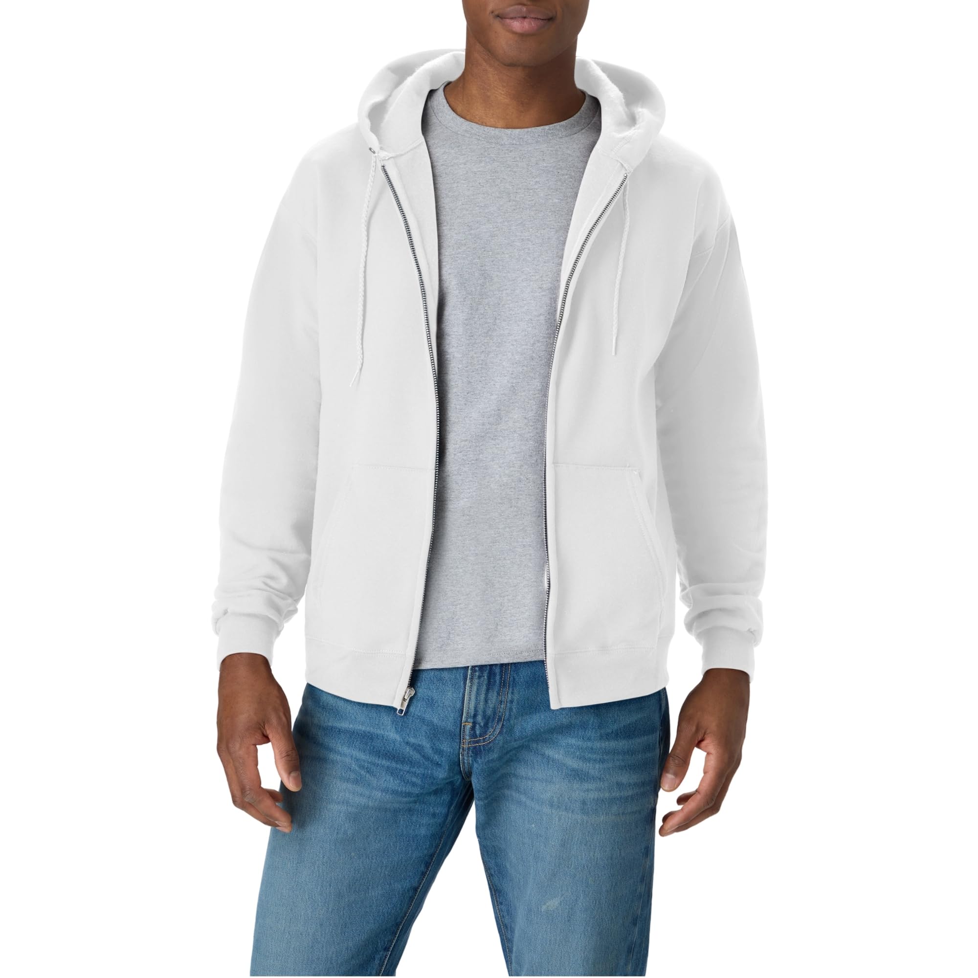 Men's EcoSmart Full-Zip Fleece Hoodie Sweatshirt