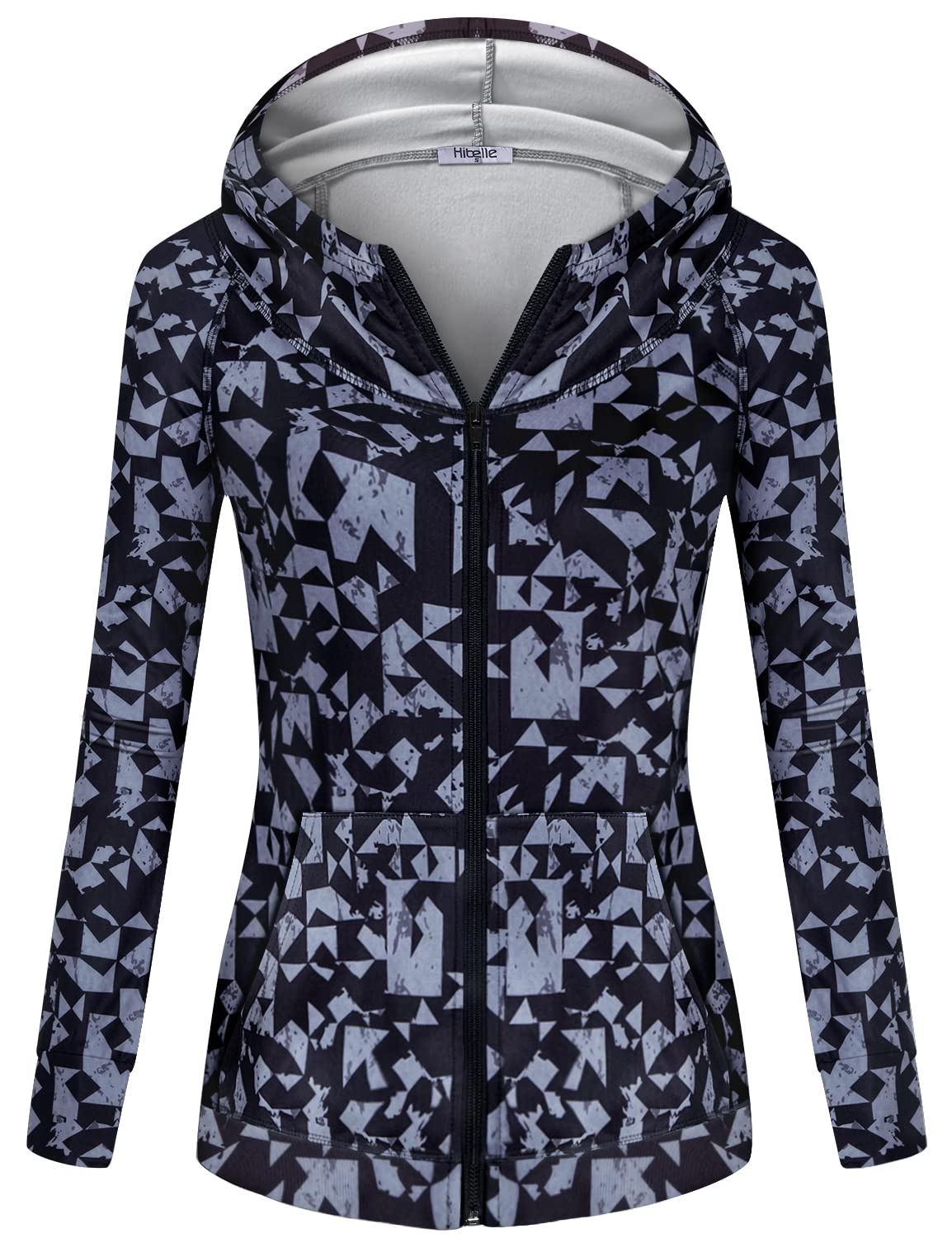 Women's Full-Zip Fleece-Lined Hoodie with Secure Pockets