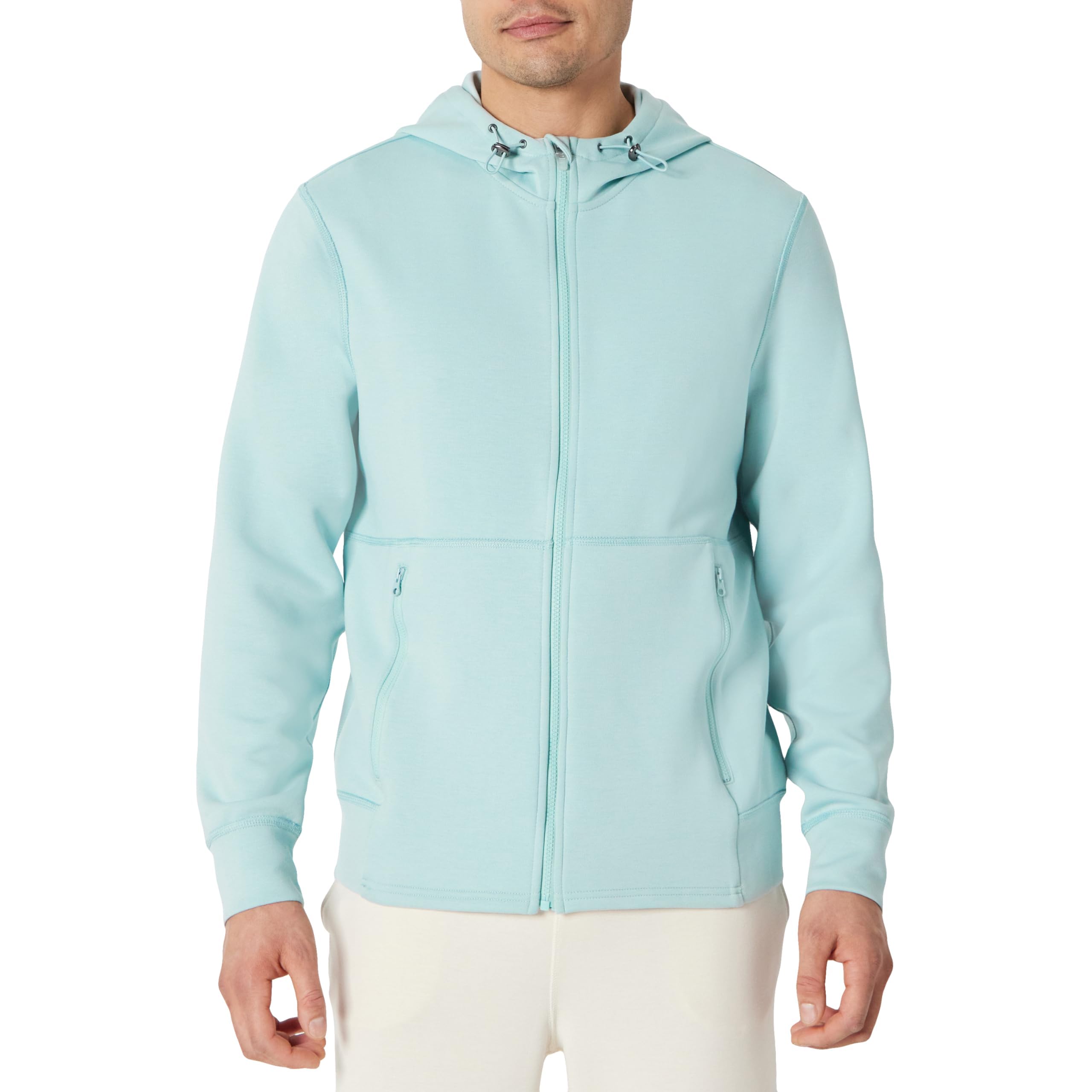 Men's Relaxed-Fit Full-Zip Active Hoodie