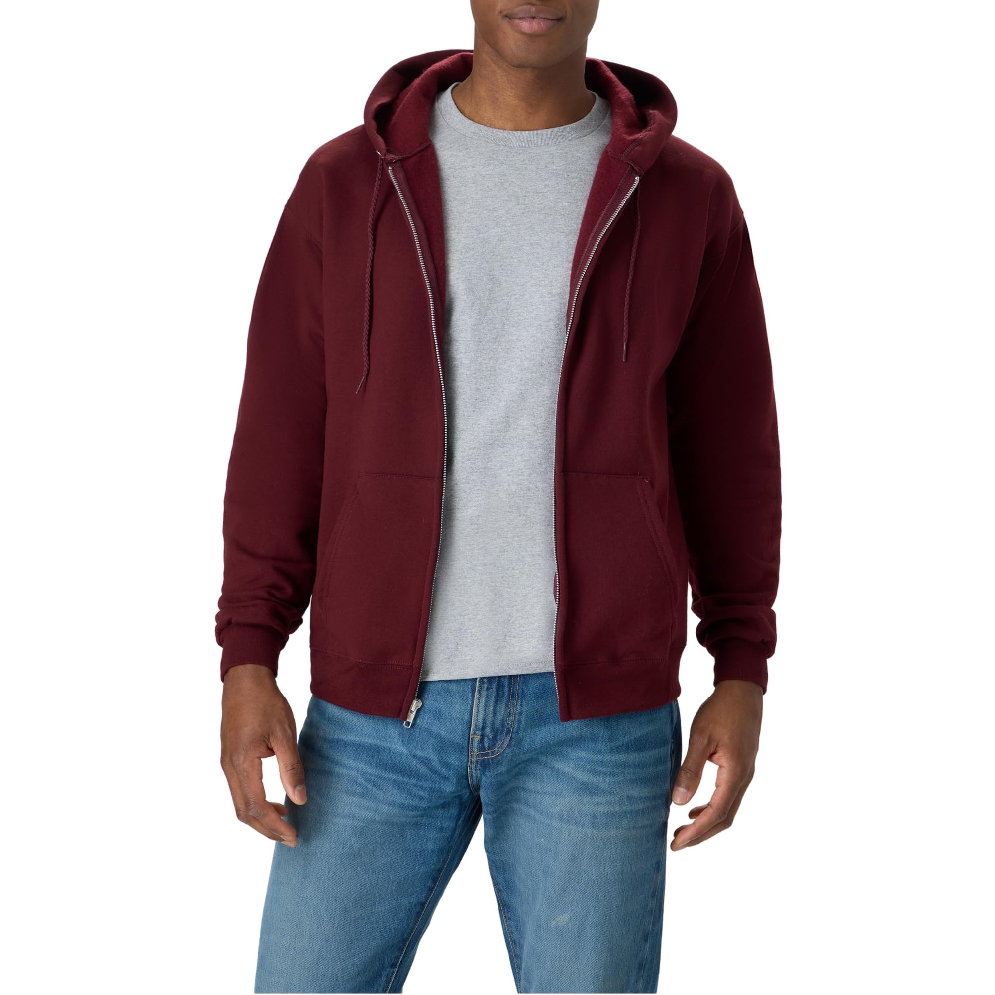Men's EcoSmart Full-Zip Fleece Hoodie Sweatshirt