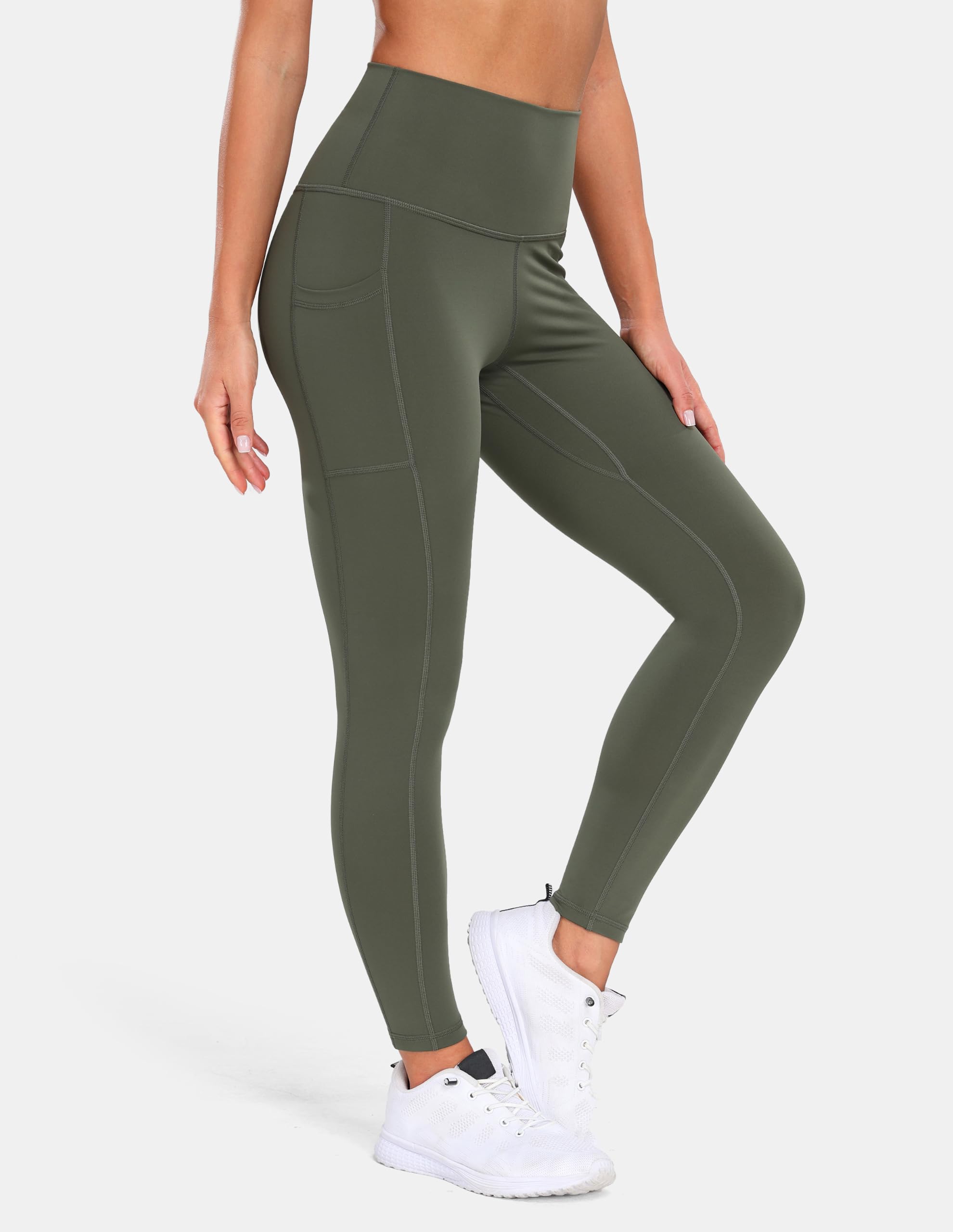 Women's Essential 7/8 High-Waist Leggings with Pockets