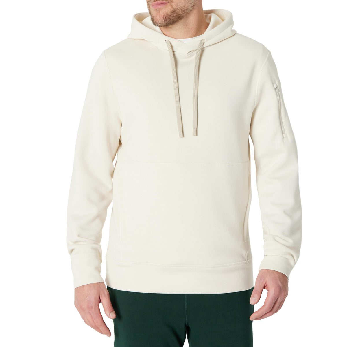 Men's Relaxed-Fit Full-Zip Active Hoodie