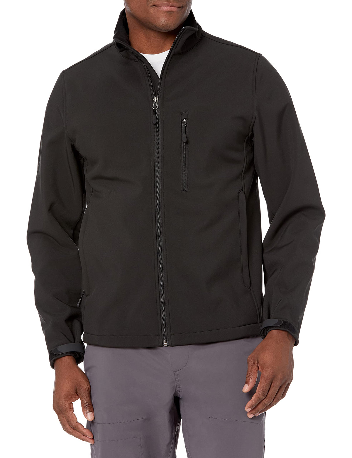 Men's Water-Resistant Softshell Jacket for Outdoor Use