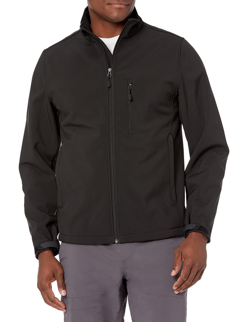 Men's Water-Resistant Softshell Jacket for Outdoor Use