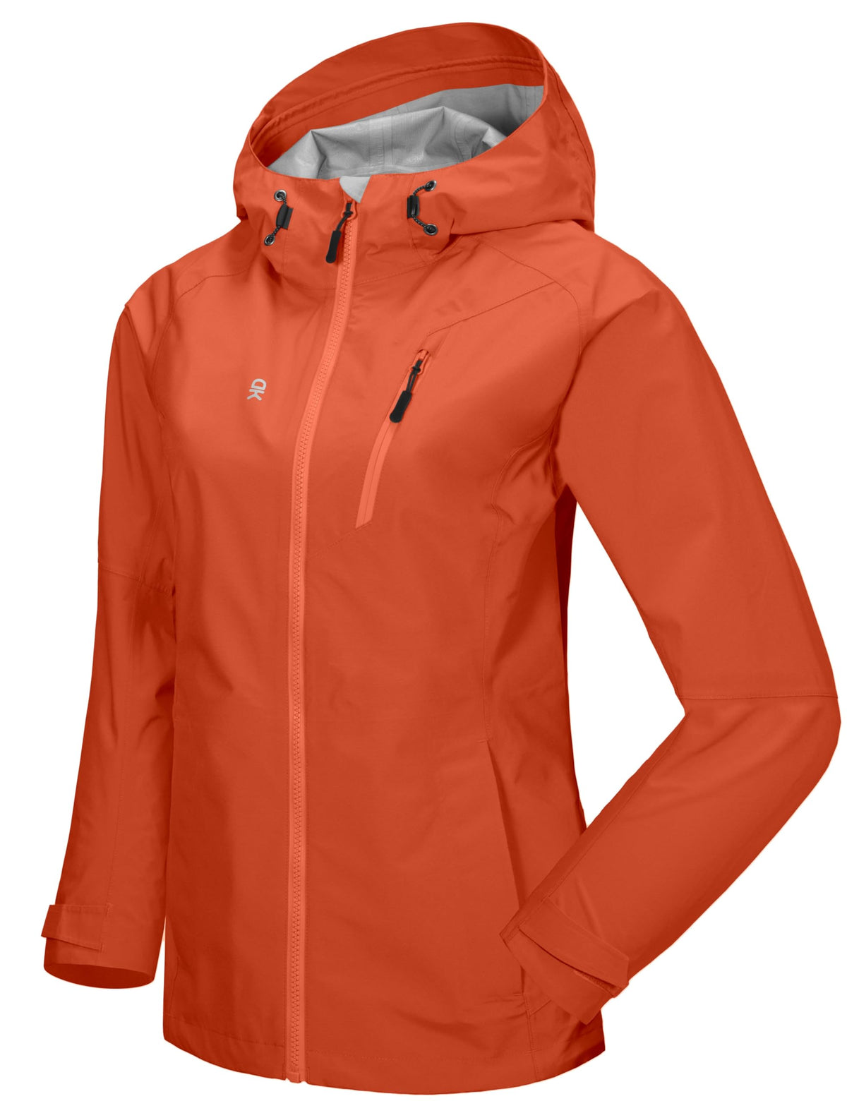 Women's Waterproof Hooded Hiking Rain Jacket