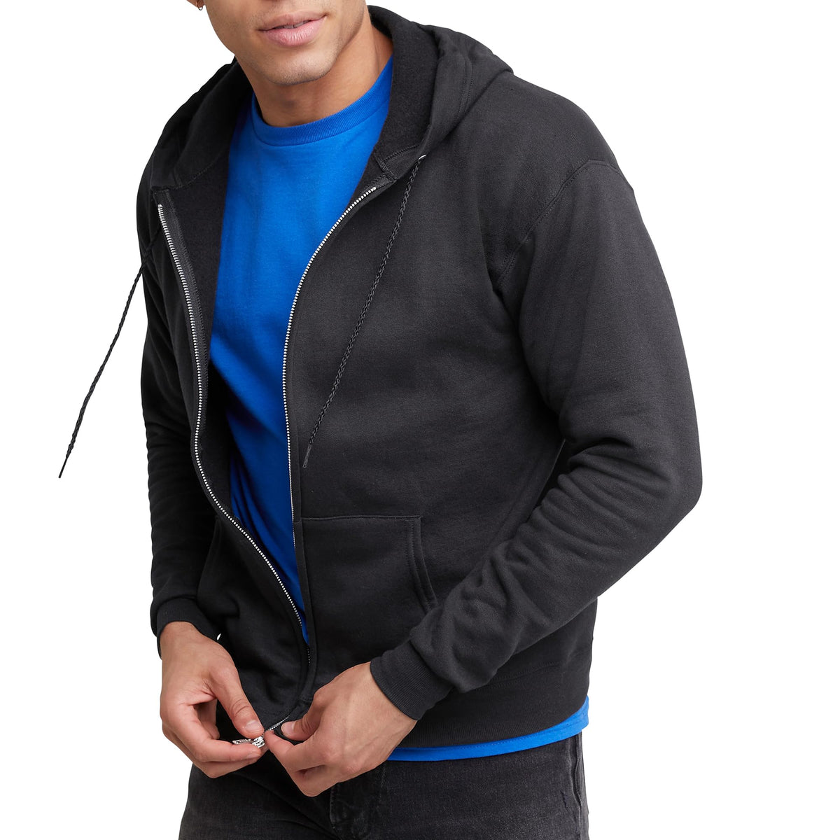 Men's EcoSmart Full-Zip Fleece Hoodie Sweatshirt