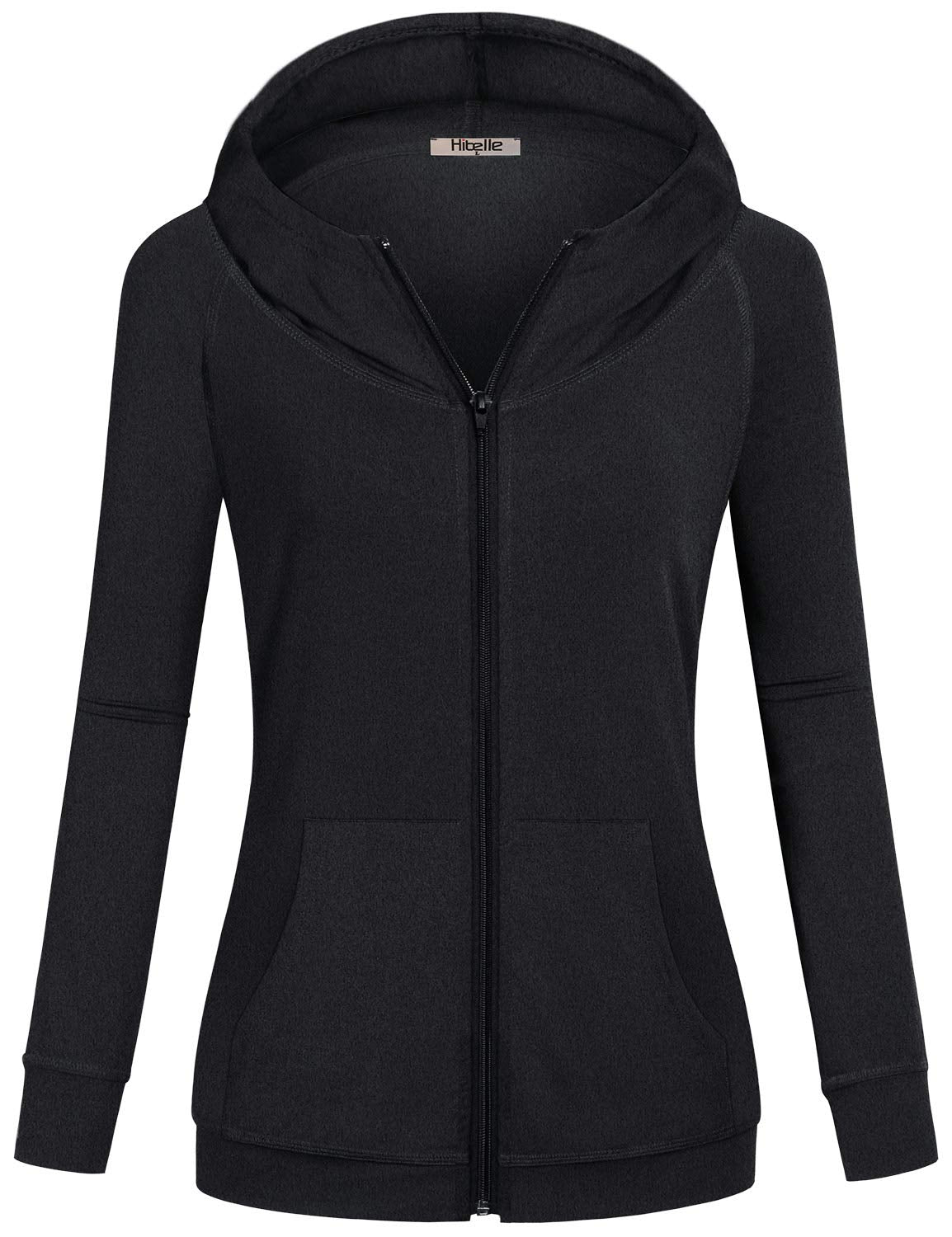 Women's Full-Zip Fleece-Lined Hoodie with Secure Pockets