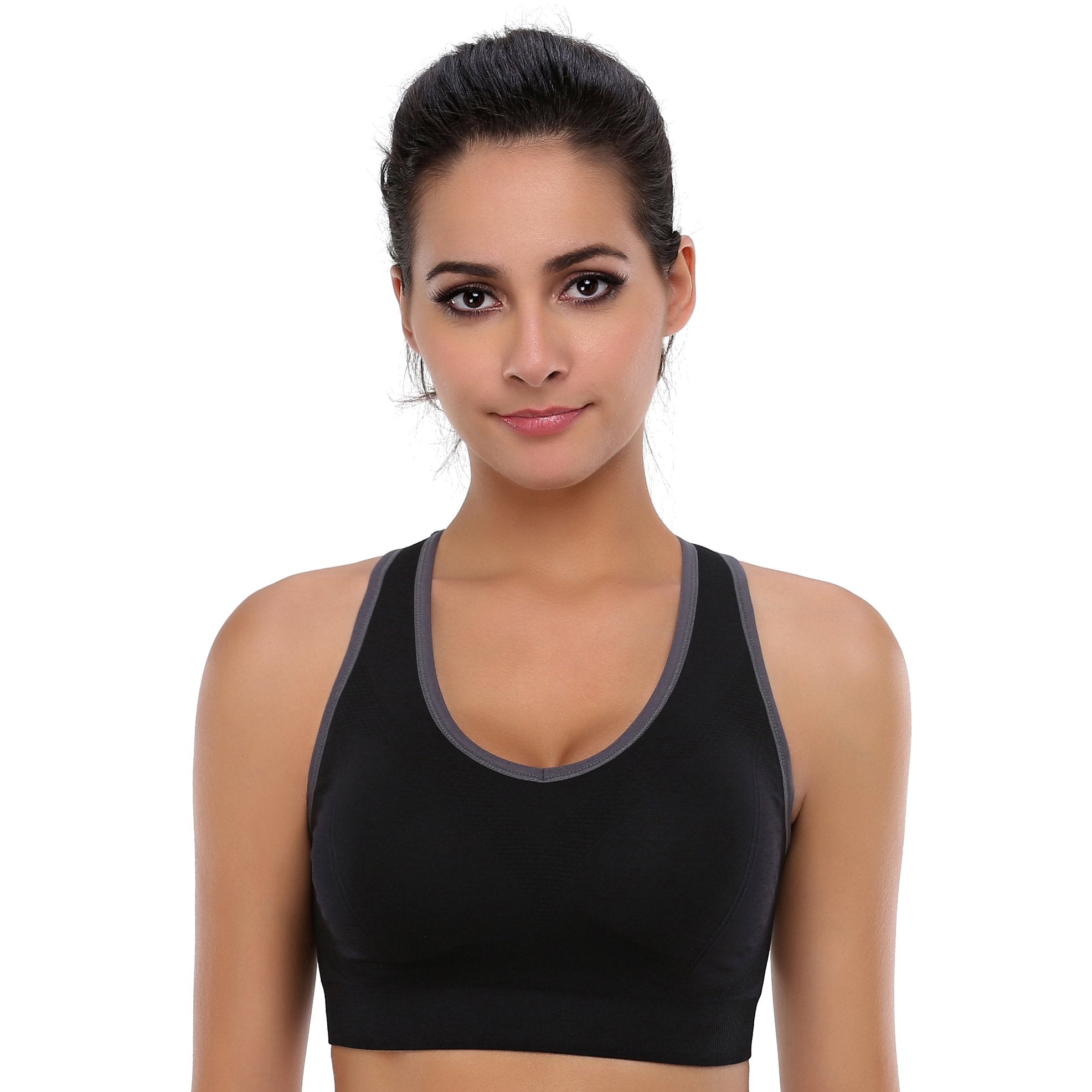 Women's Seamless Racerback High-Impact Sports Bra
