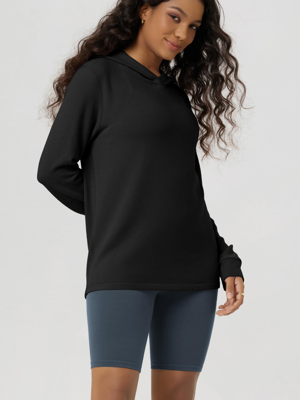 Women's Ultra-Soft Stretch Fleece Pullover Hoodie
