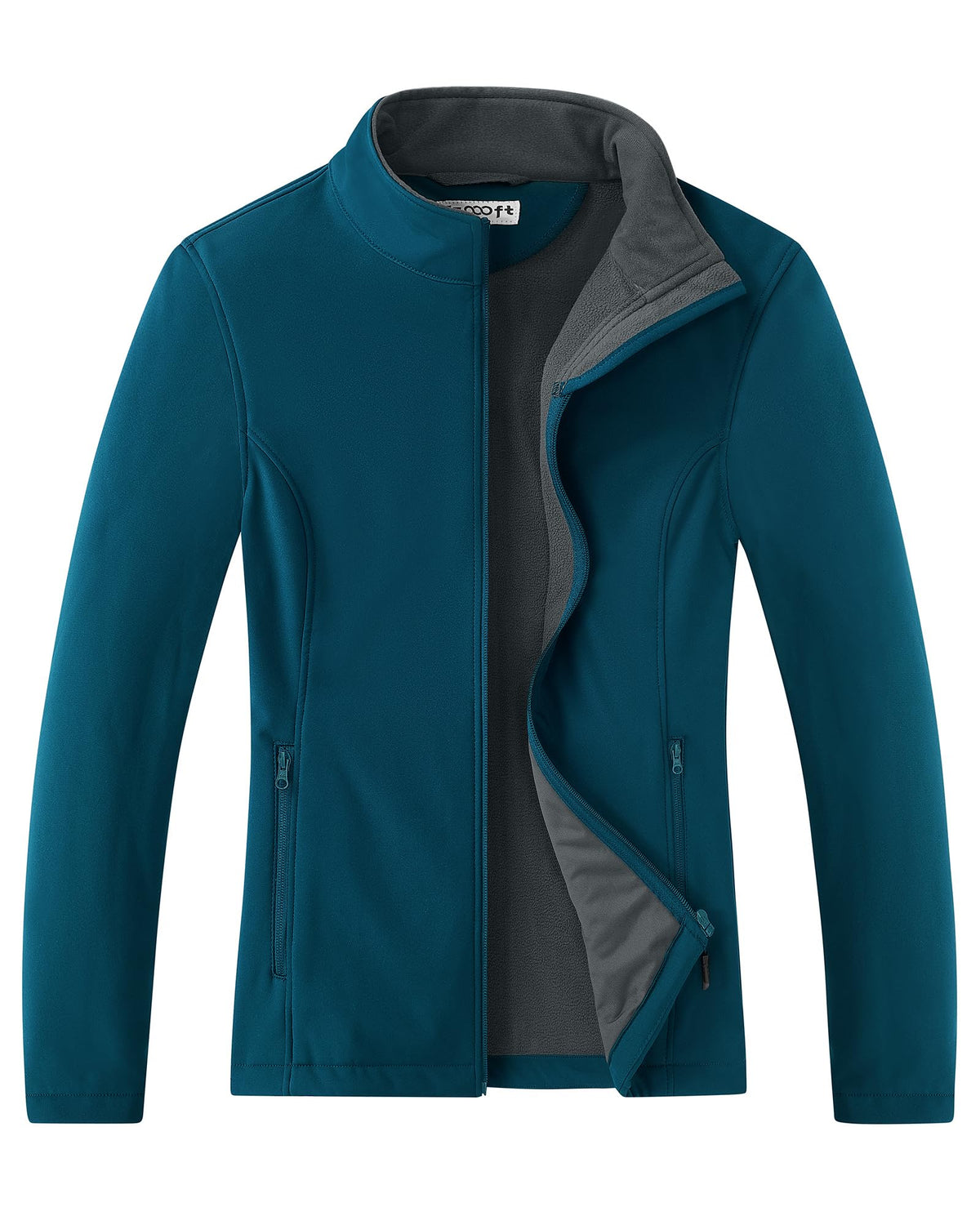 Women's Waterproof Fleece-Lined Softshell Jacket