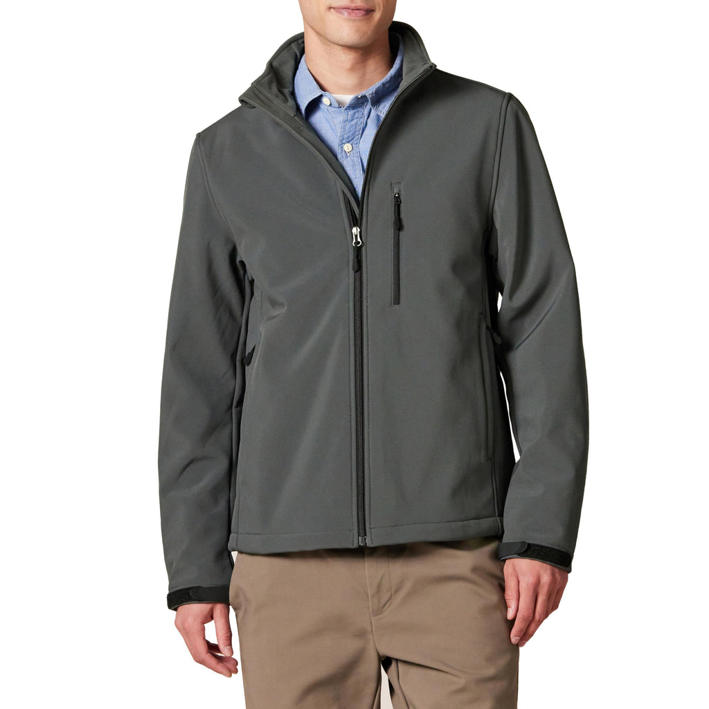 Men's Water-Resistant Softshell Jacket for Outdoor Use