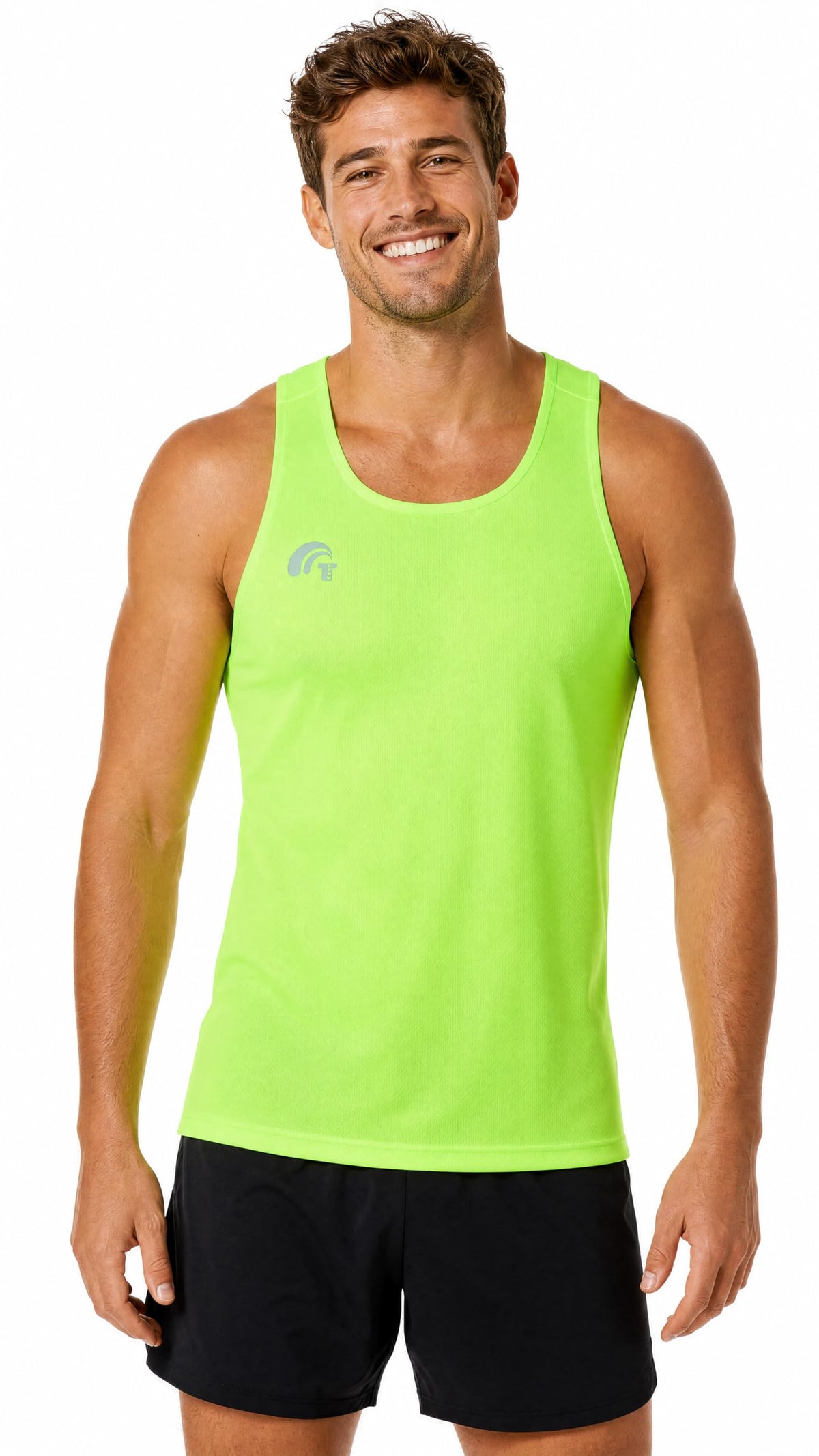 TLRUN Men’s Performance Running Tank Top Ultra Lightweight Singlet