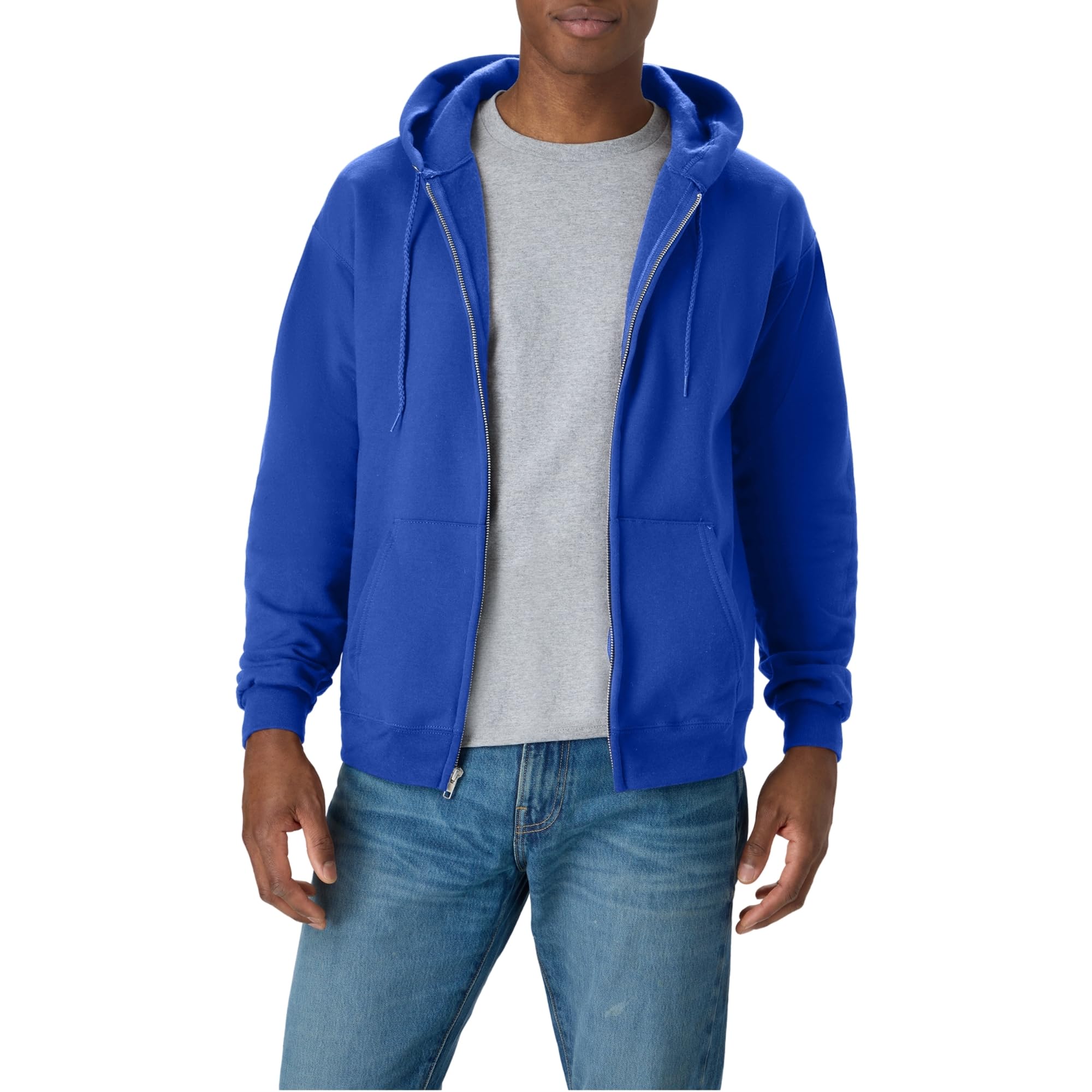 Men's EcoSmart Full-Zip Fleece Hoodie Sweatshirt