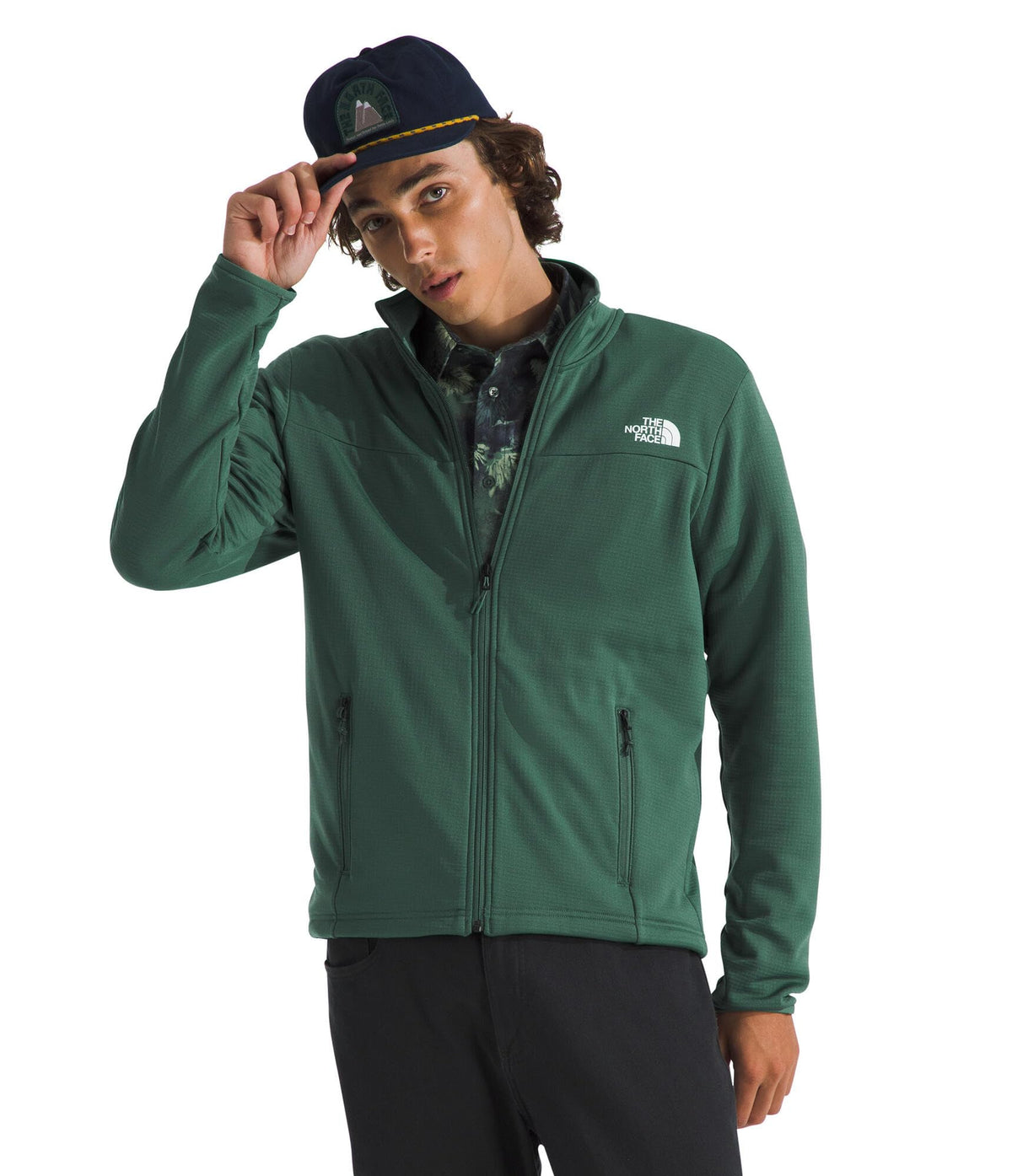 Cedar Trail Grid Full-Zip Fleece Jacket