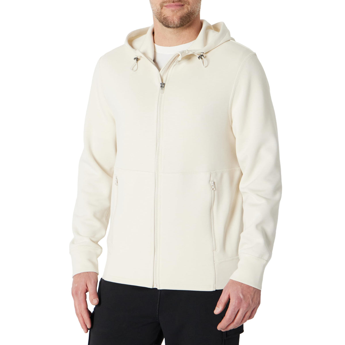 Men's Relaxed-Fit Full-Zip Active Hoodie