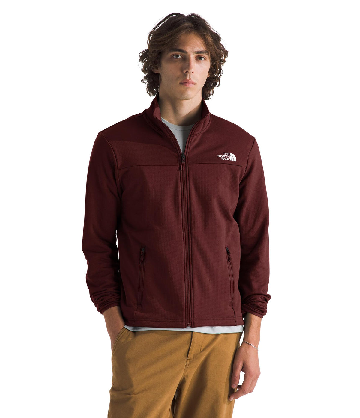 Cedar Trail Grid Full-Zip Fleece Jacket
