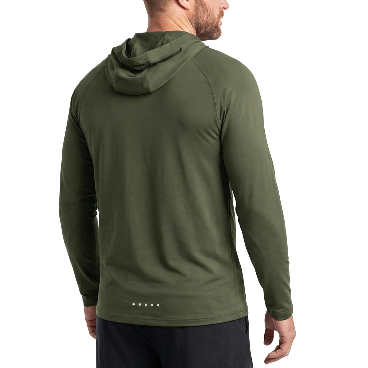 Men's Lightweight Athletic Long-Sleeve Hoodie