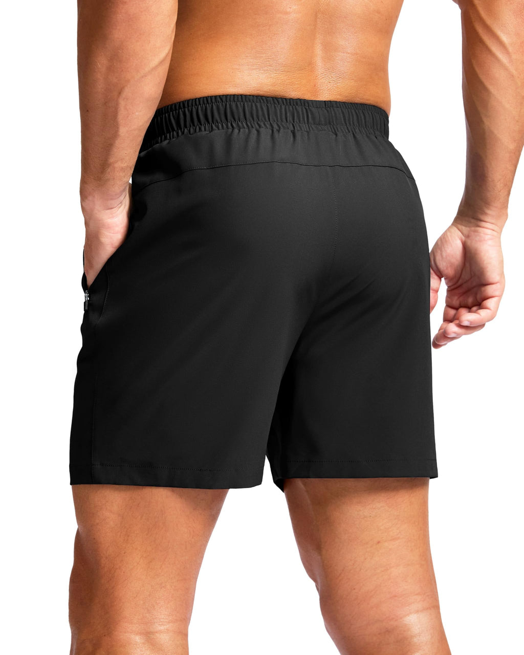 G Gradual Men's Athletic Running Shorts with 2 Zipper Pockets 7"/ 5"/ 9"