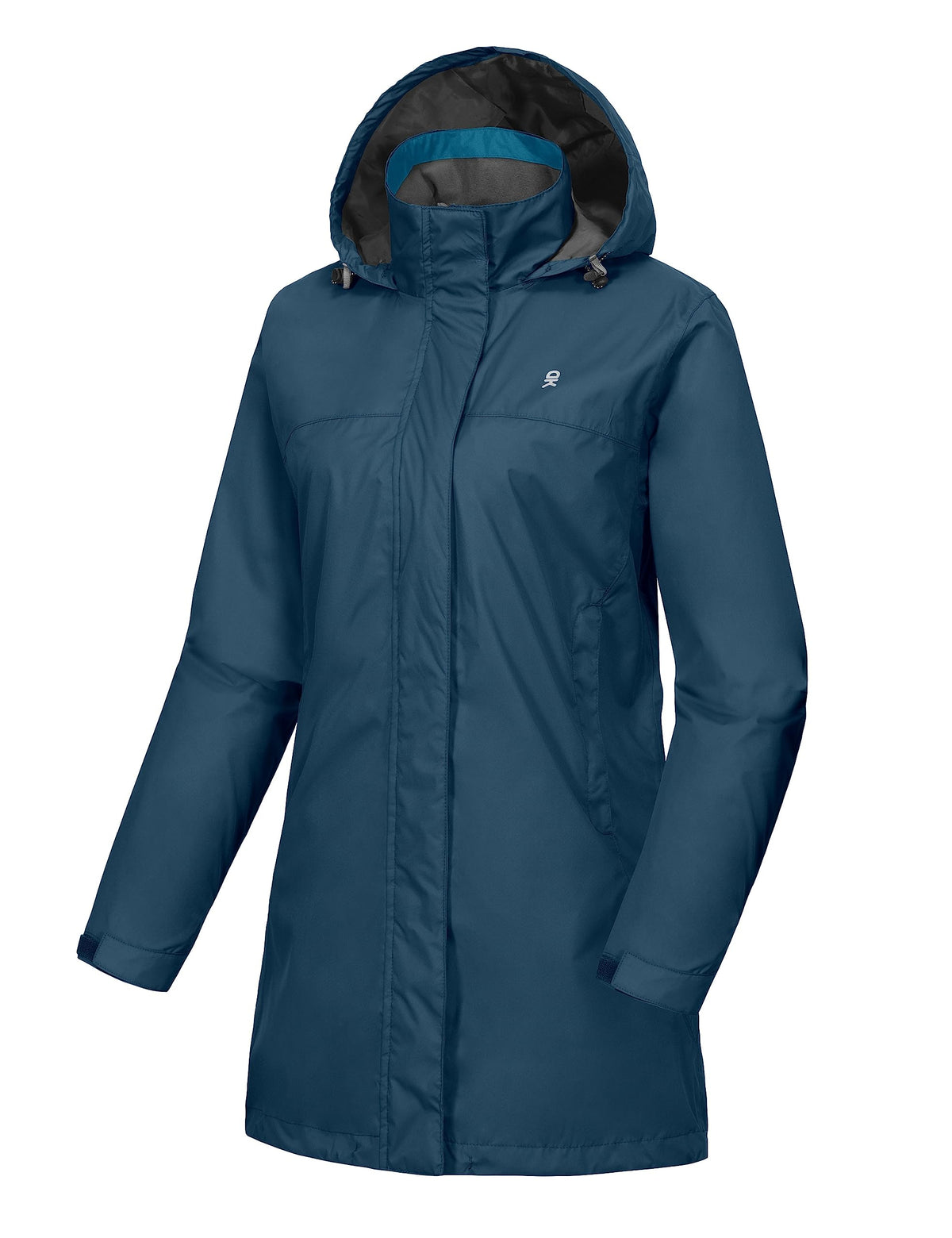 Women's Waterproof Hooded Hiking Rain Jacket
