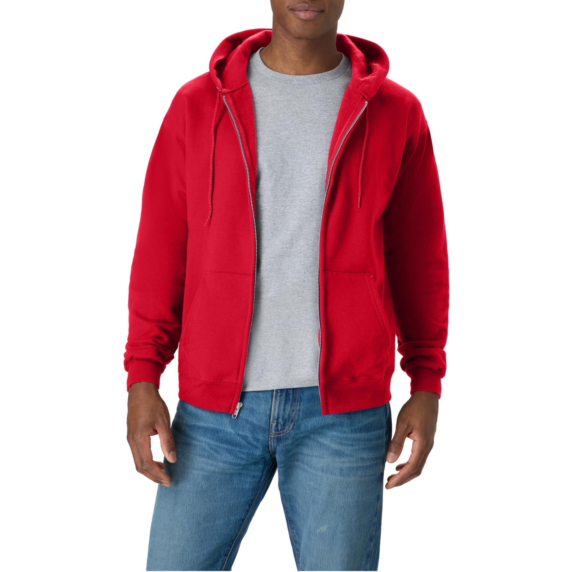 Men's EcoSmart Full-Zip Fleece Hoodie Sweatshirt