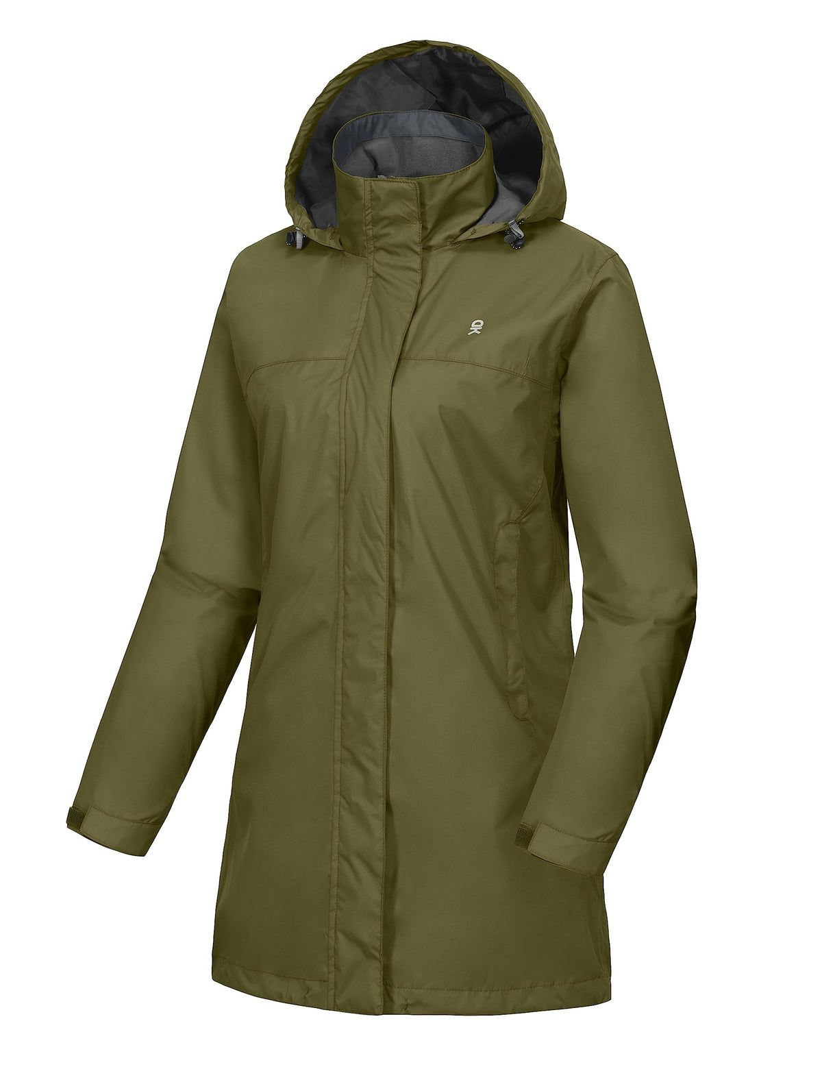 Women's Waterproof Hooded Hiking Rain Jacket