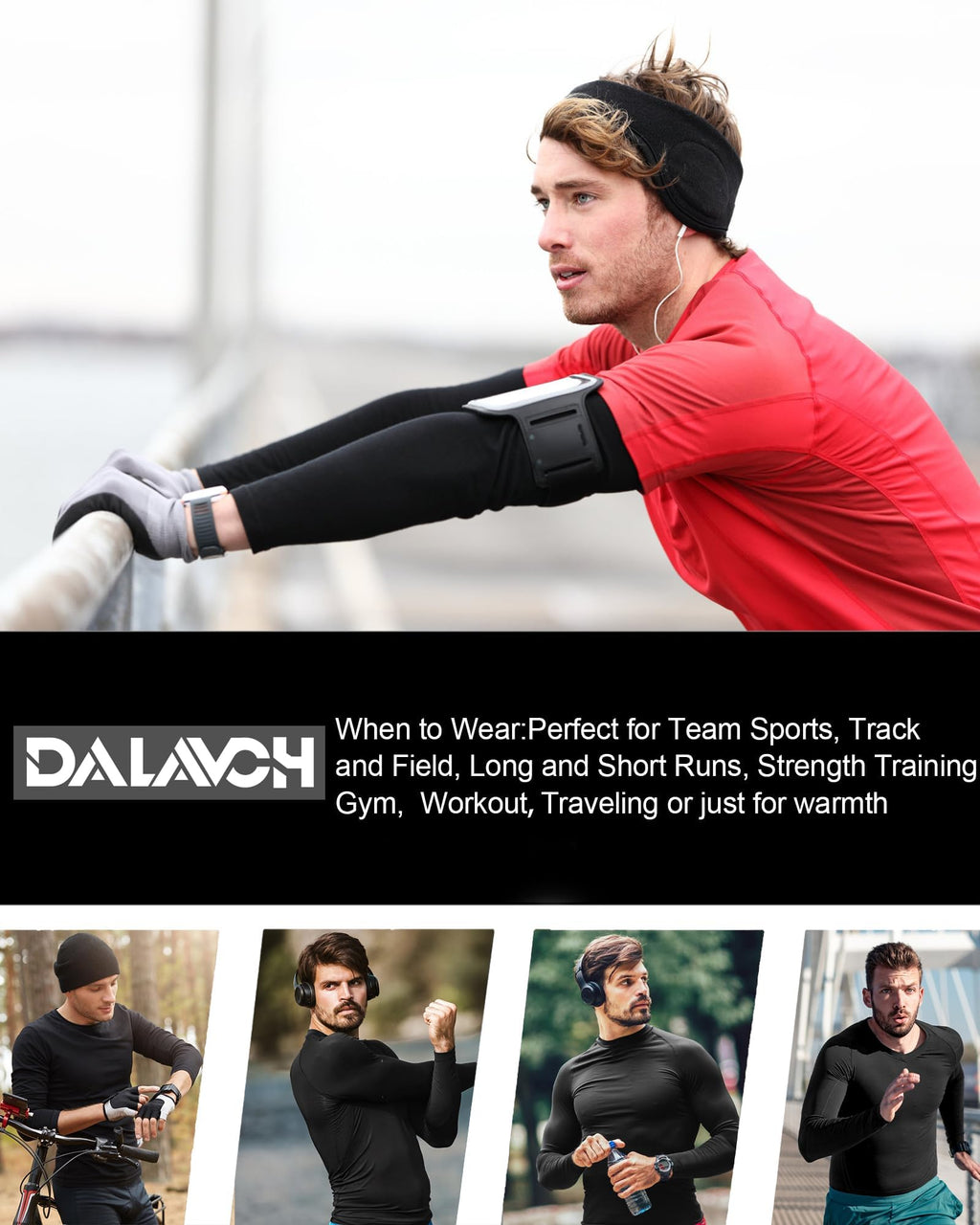 Men's Multi-Pack Long-Sleeve Compression Training Shirts