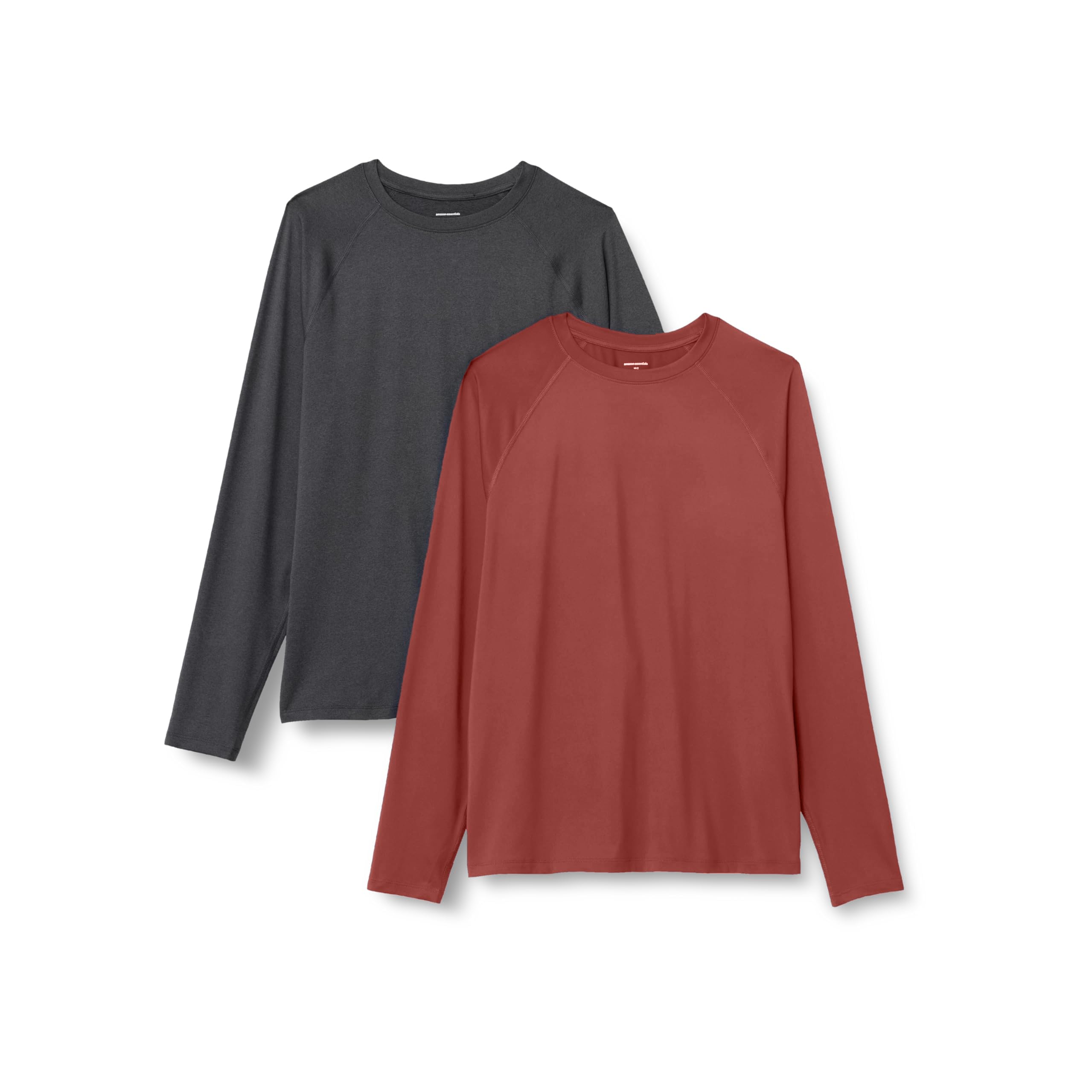 Amazon Essentials Men's Active Quick Dry Tech Stretch Lightweight Long-Sleeve T-Shirt (Available in Big&Tall)