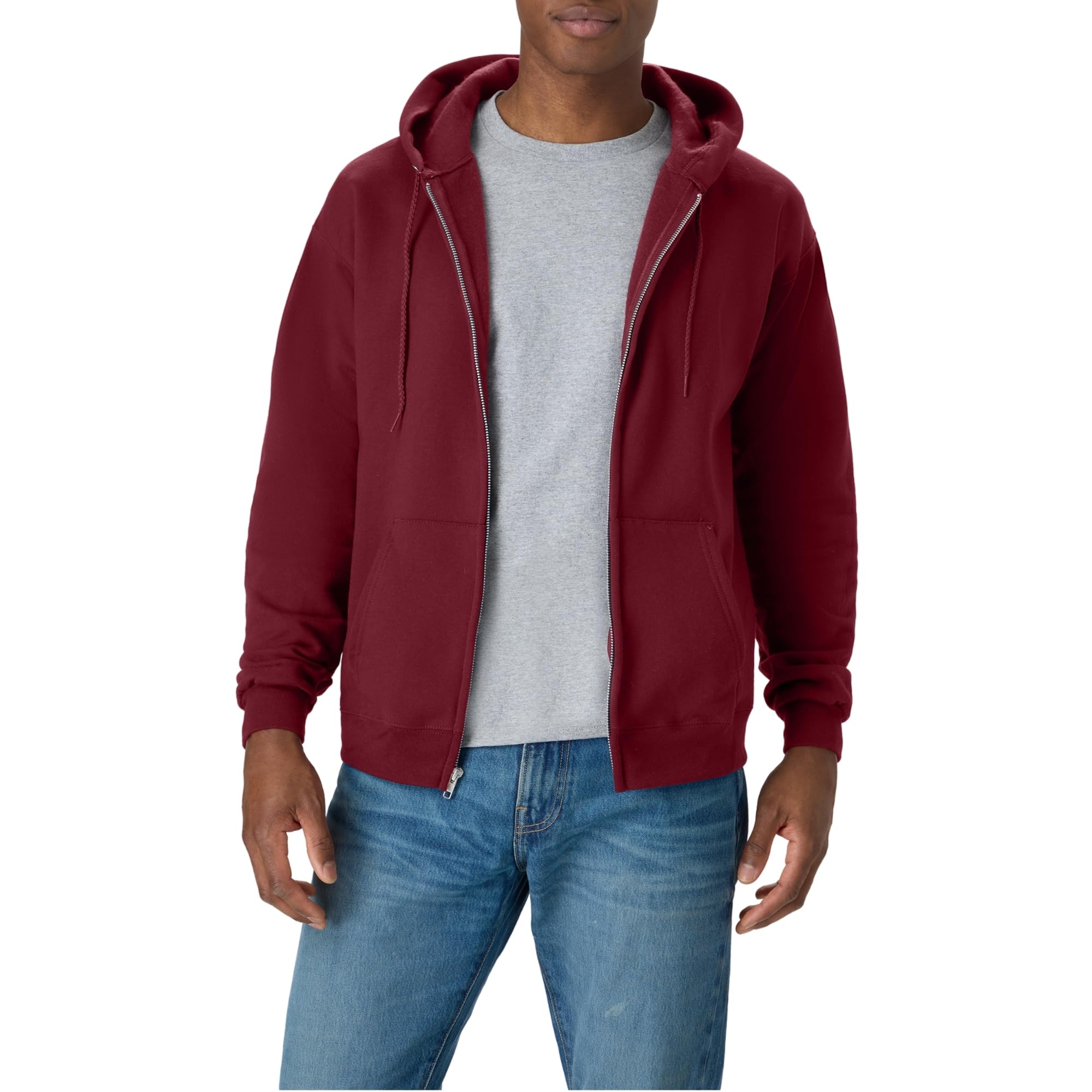 Men's EcoSmart Full-Zip Fleece Hoodie Sweatshirt