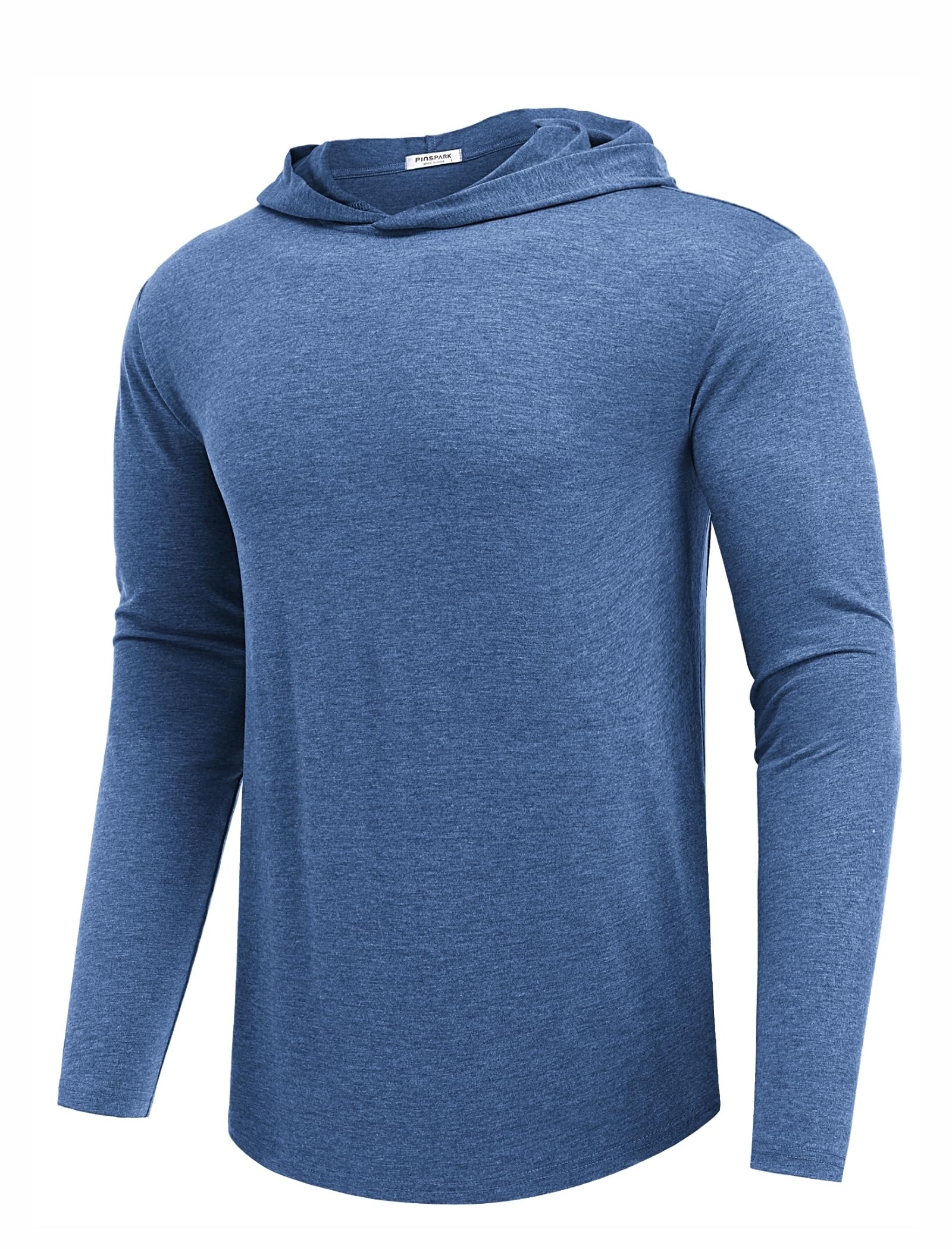 Men's Lightweight Long-Sleeve Pullover Hoodie
