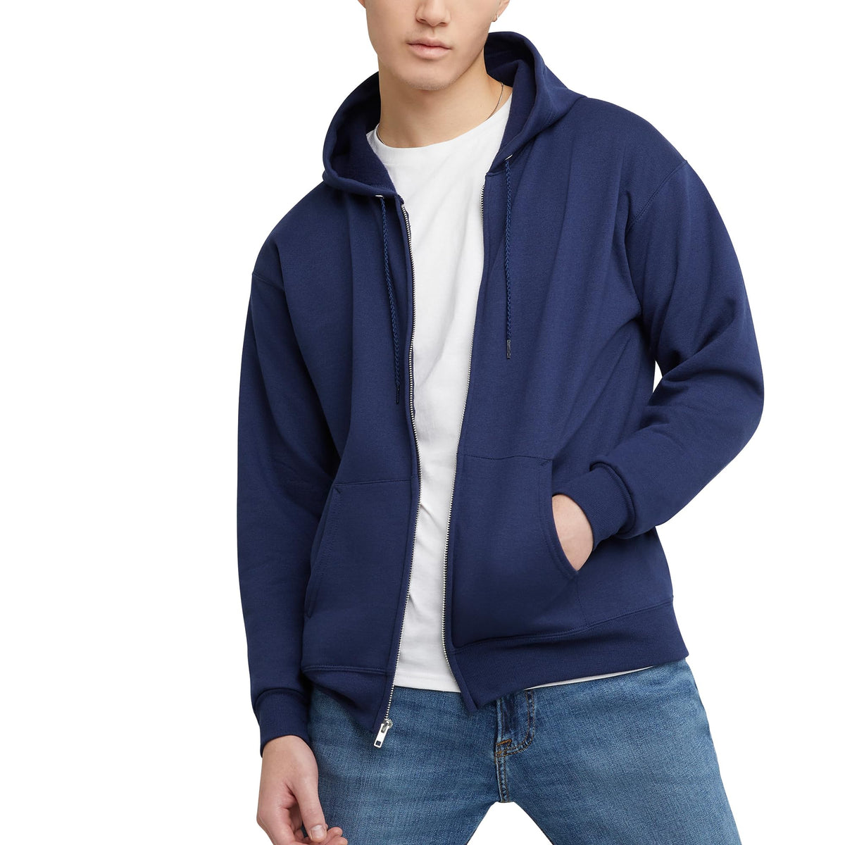 Men's EcoSmart Full-Zip Fleece Hoodie Sweatshirt
