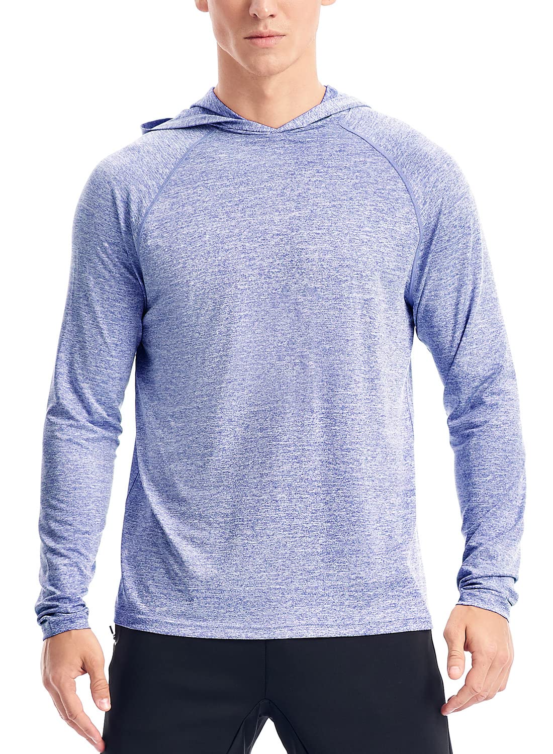 Men's Lightweight Athletic Long-Sleeve Hoodie