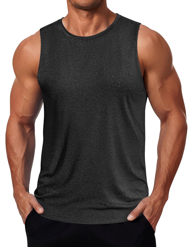 Men's UPF 50+ Quick-Dry Sleeveless Workout Tank Top