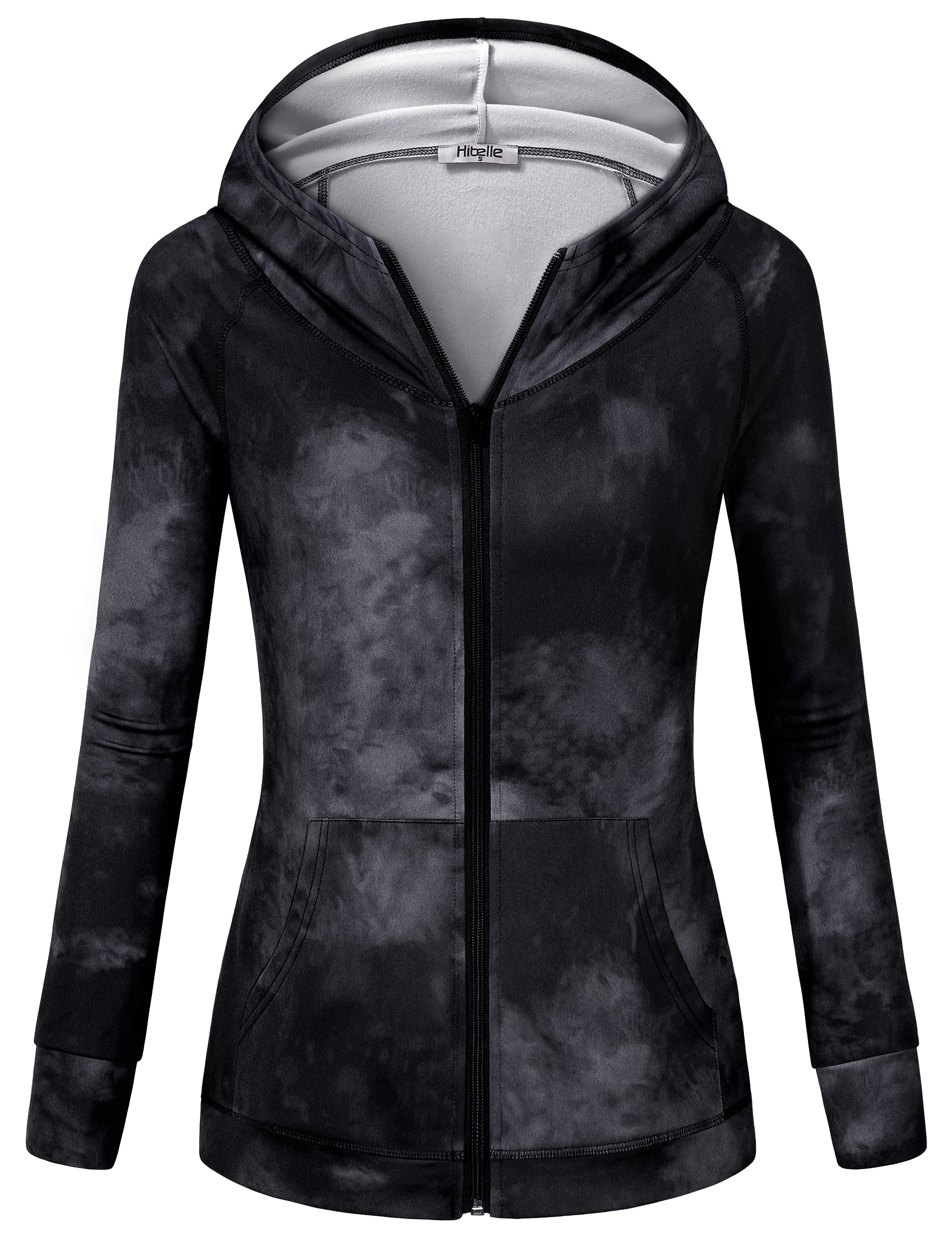 Women's Full-Zip Fleece-Lined Hoodie with Secure Pockets